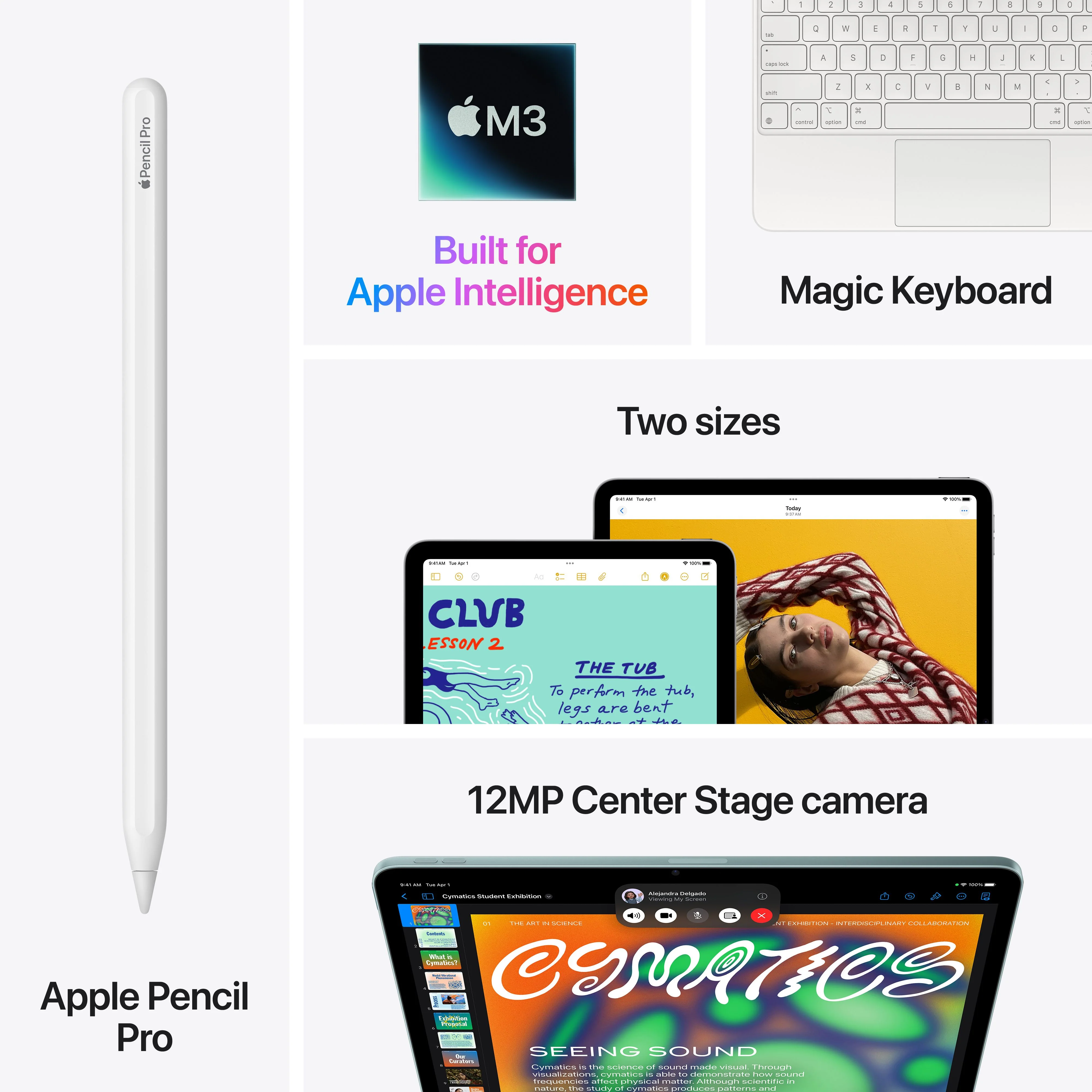 11-inch iPad Air Wi-Fi 256GB - Blue (M3) - Image 9