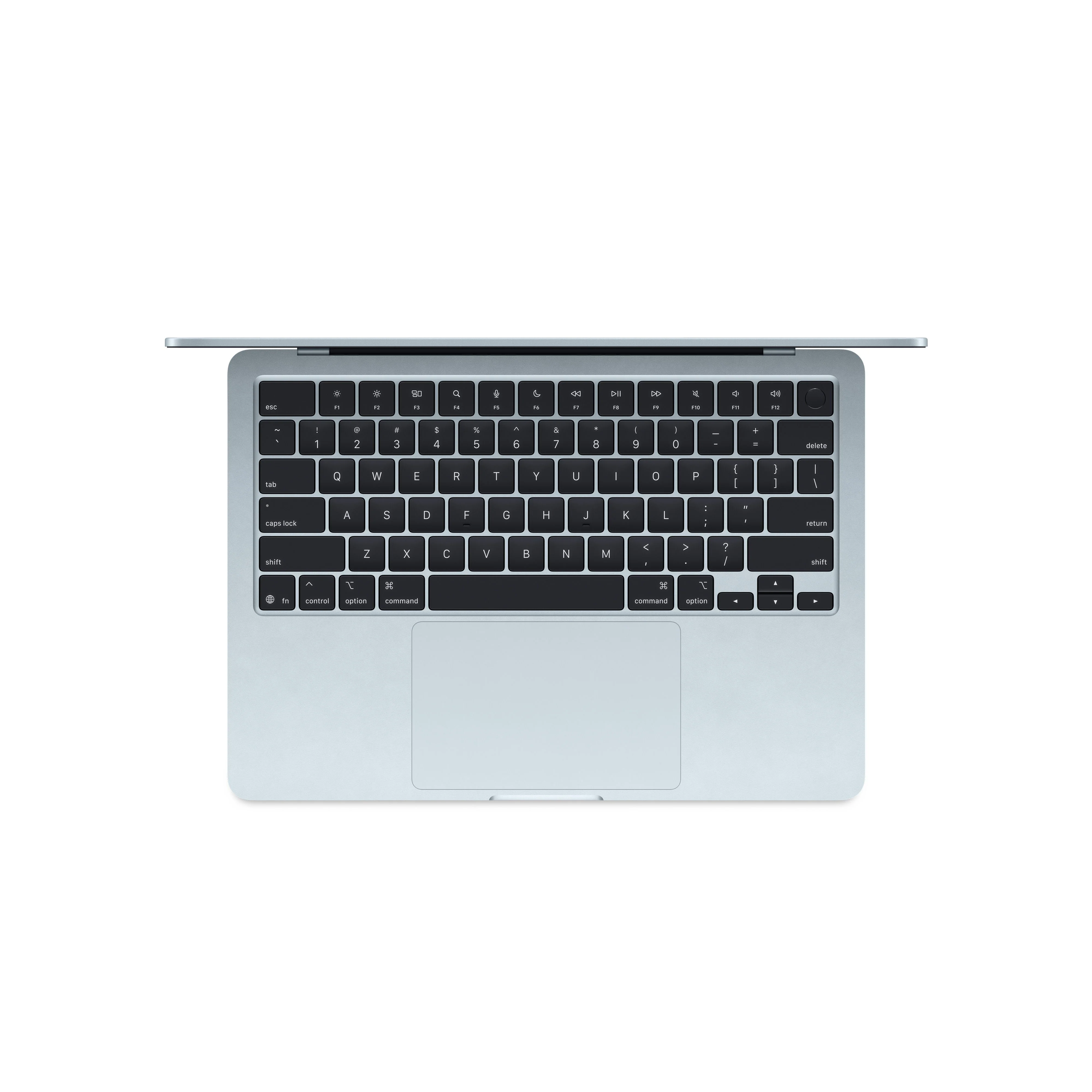 13-inch MacBook Air: Apple M4 chip with 10-core CPU and 8-core GPU, 256GB SSD - Sky Blue - Image 2