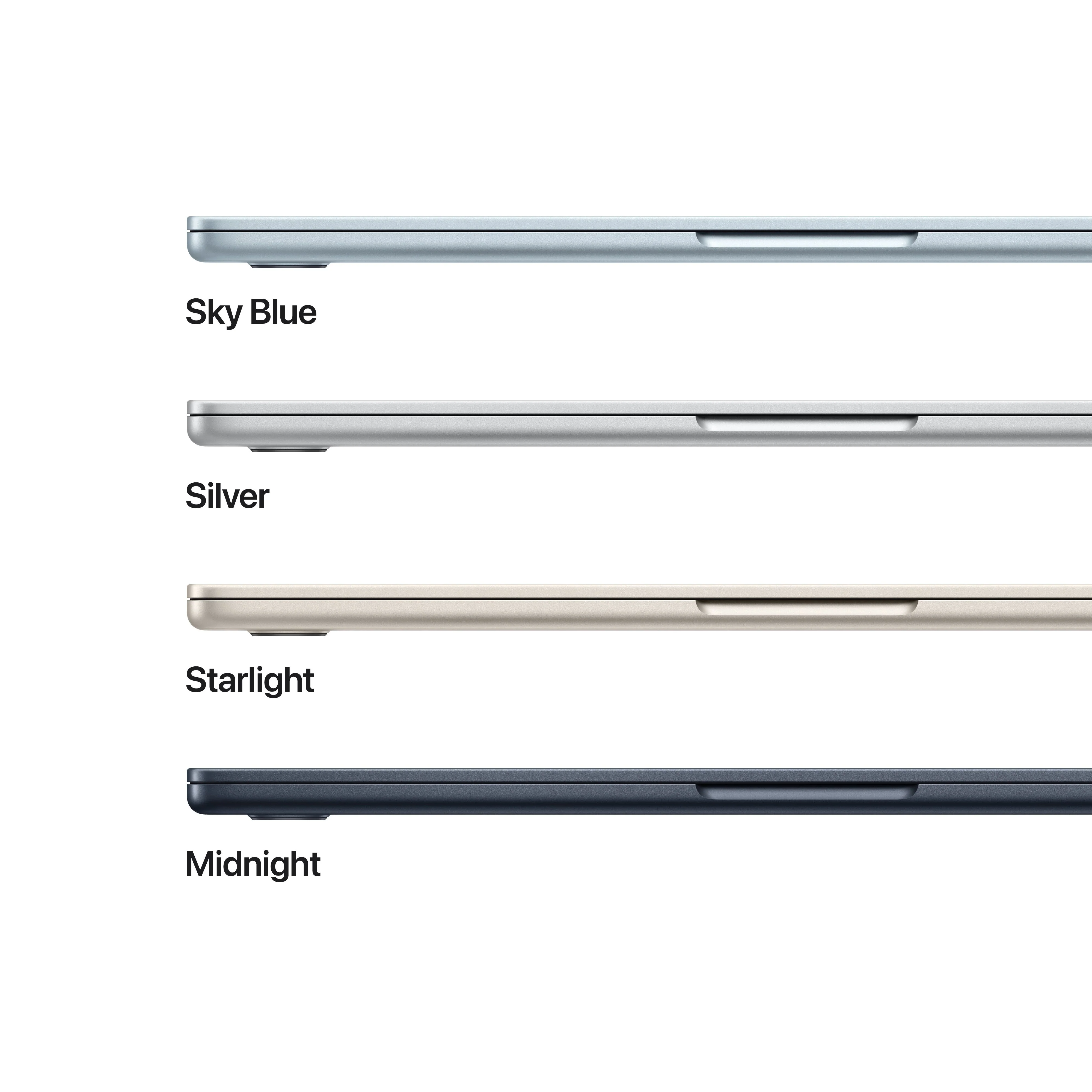 13-inch MacBook Air: Apple M5 chip with 10-core CPU and 10-core GPU, 1TB SSD - Silver - Image 3