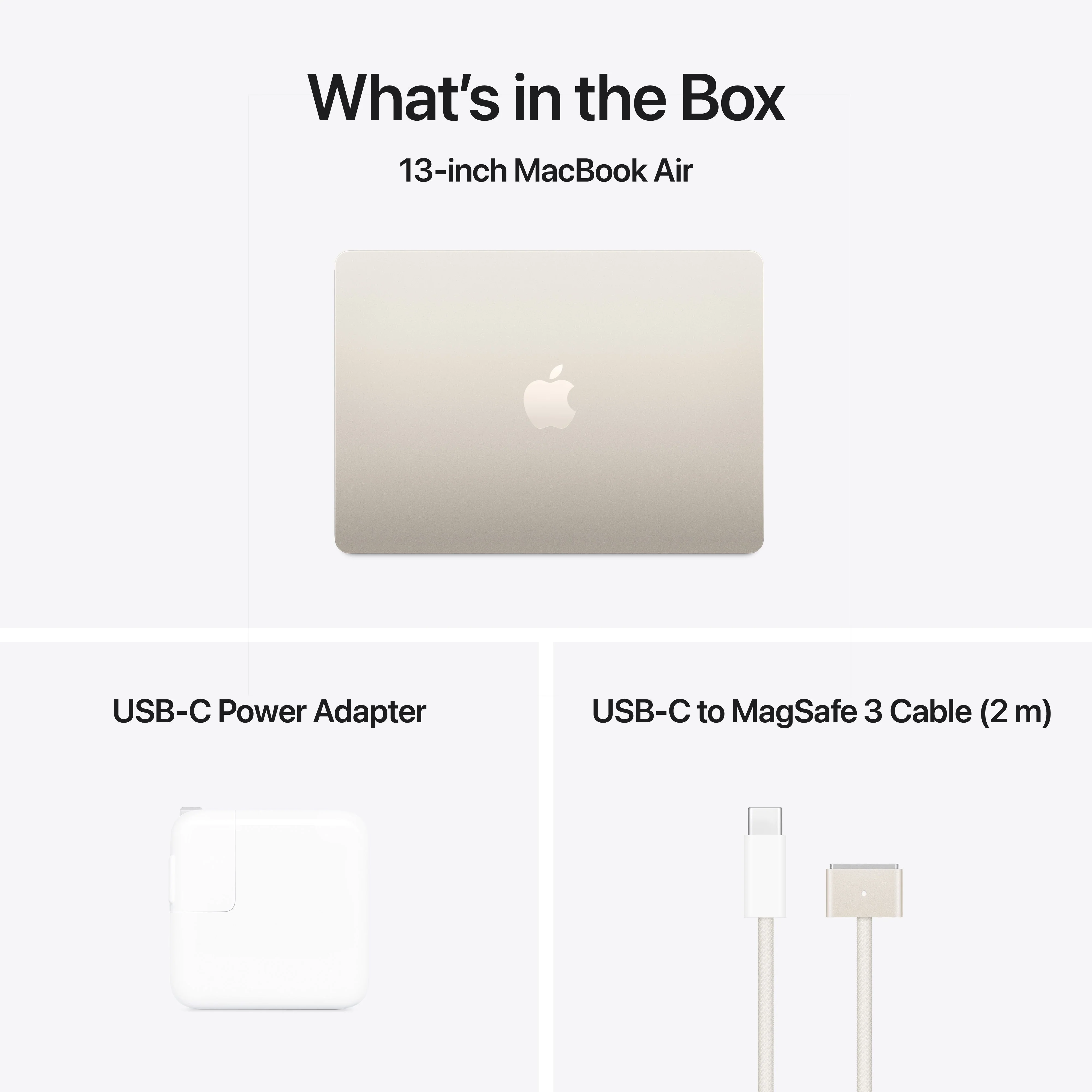 13-inch MacBook Air: Apple M4 chip with 10-core CPU and 8-core GPU, 256GB SSD - Starlight - Image 11