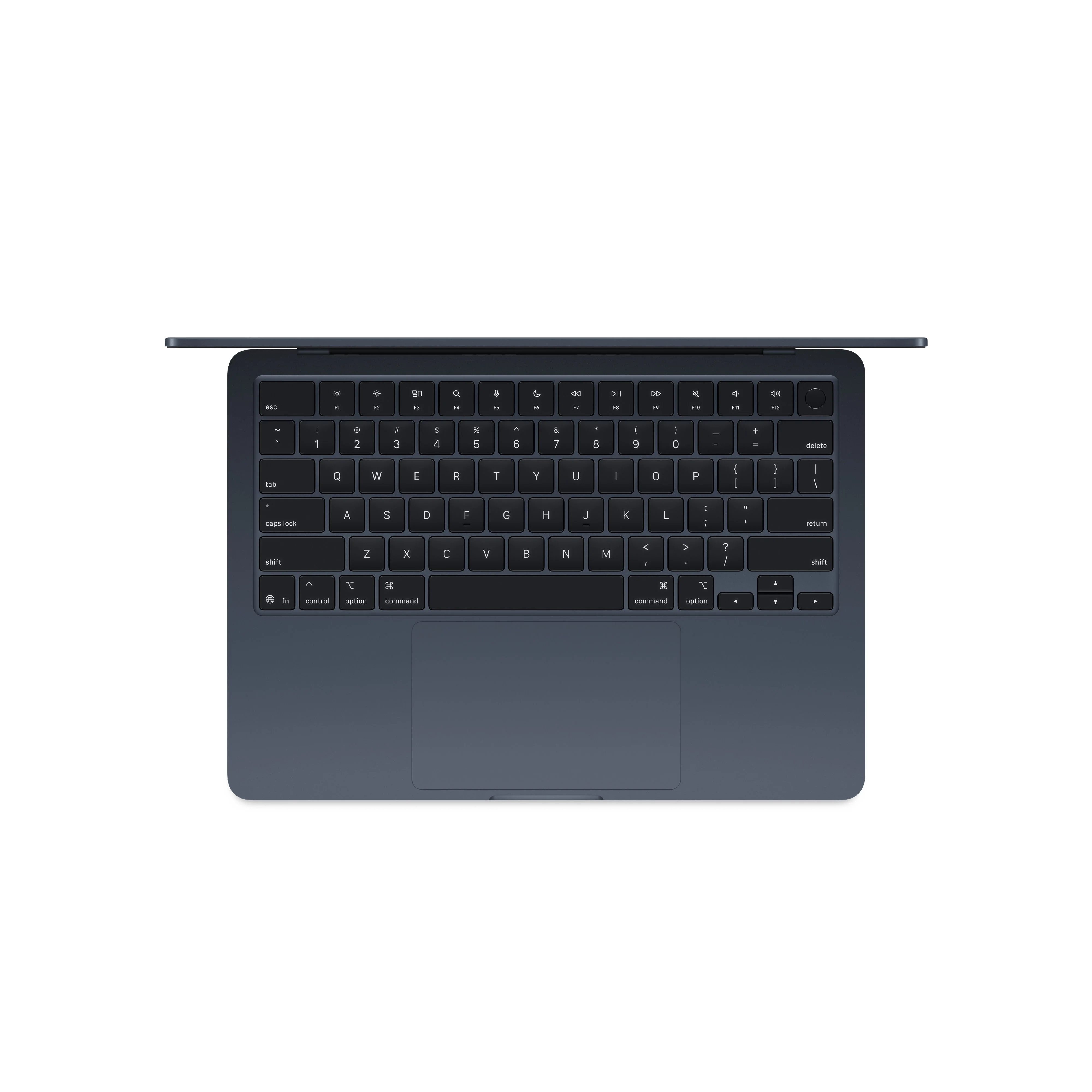 13-inch MacBook Air: Apple M4 chip with 10-core CPU and 10-core GPU, 512GB SSD - Midnight - Image 2