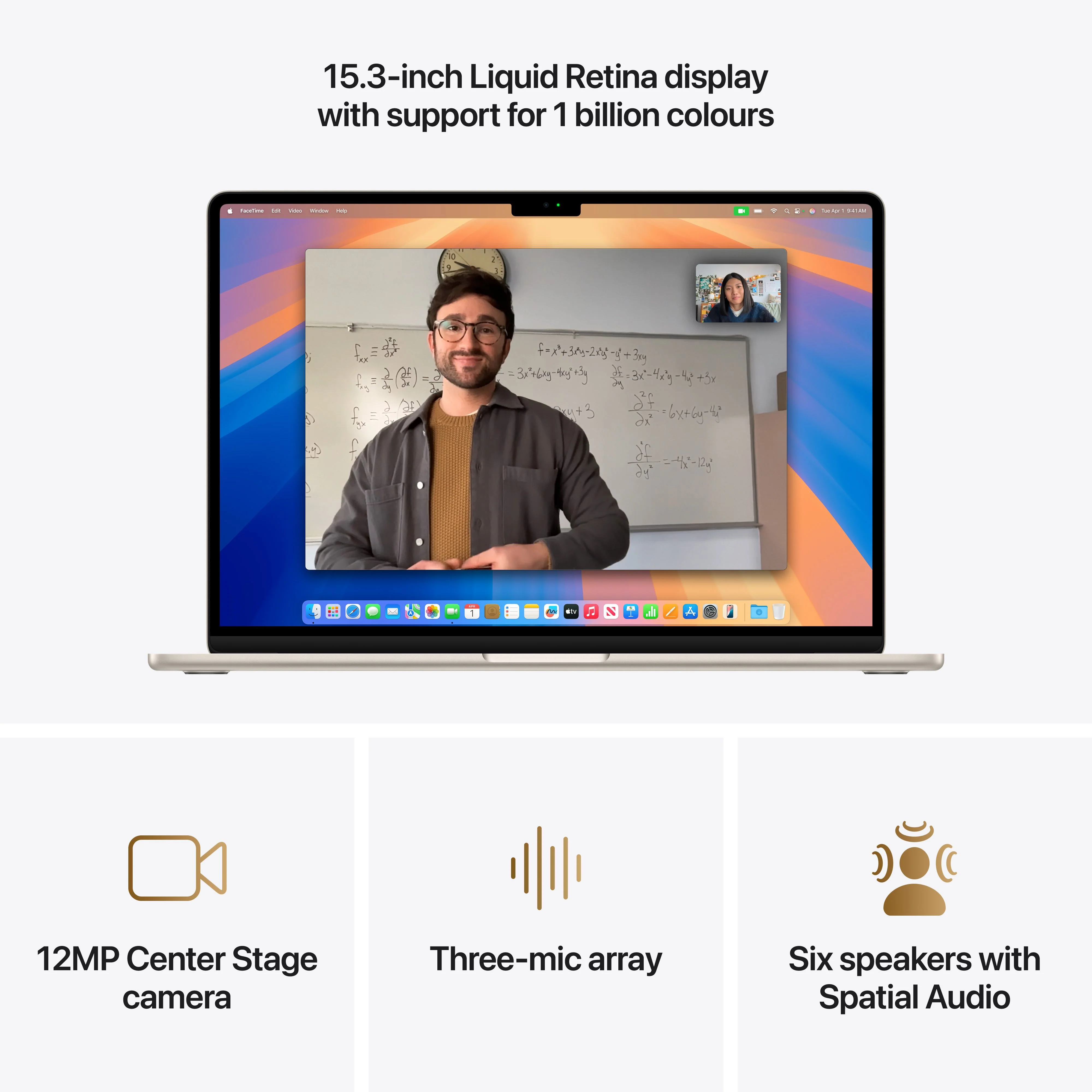 15-inch MacBook Air: Apple M4 chip with 10-core CPU and 10-core GPU, 512GB SSD - Starlight - Image 5