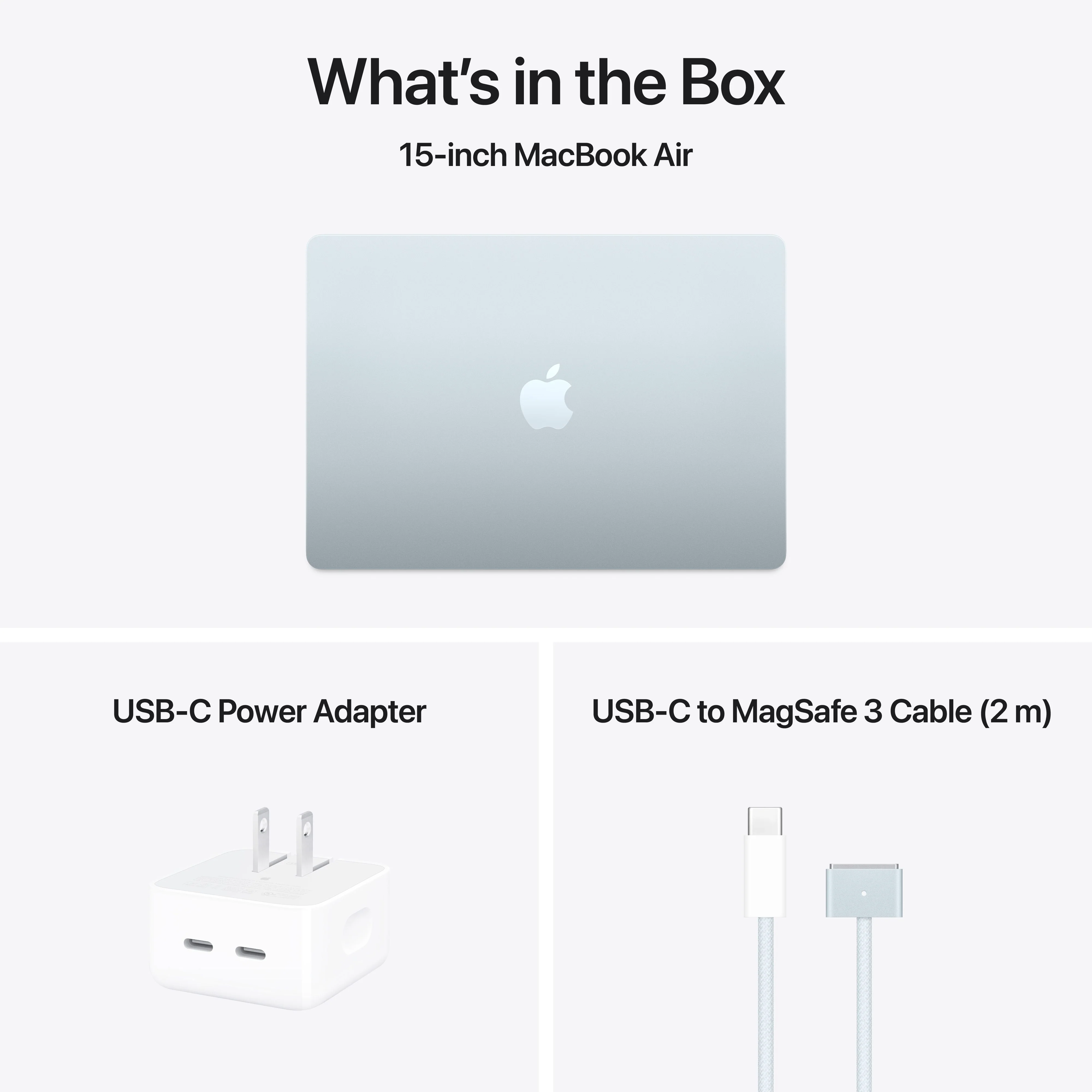 15-inch MacBook Air: Apple M4 chip with 10-core CPU and 10-core GPU, 256GB SSD - Sky Blue - Image 11
