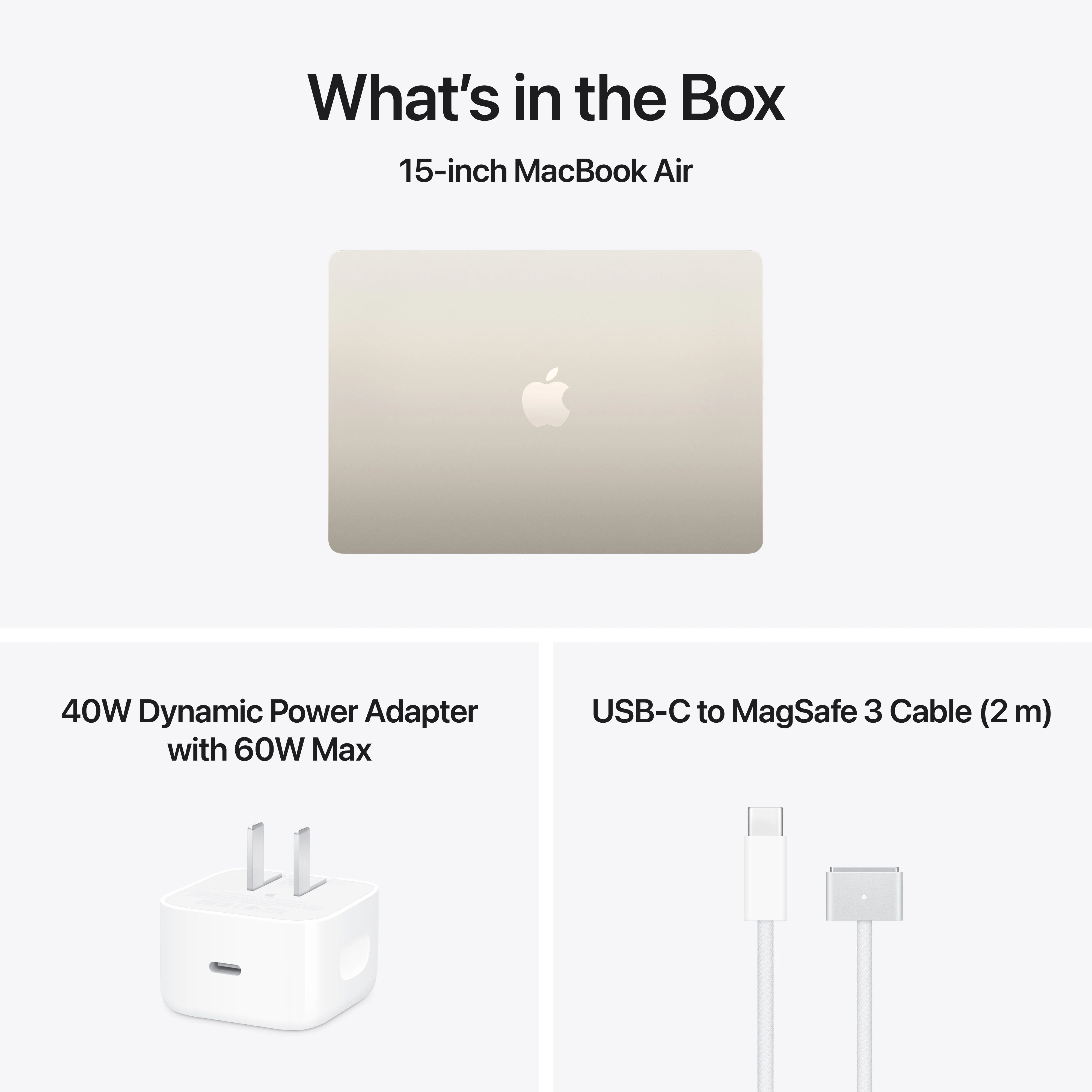 15-inch MacBook Air: Apple M5 chip with 10-core CPU and 10-core GPU, 1TB SSD - Starlight - Image 9