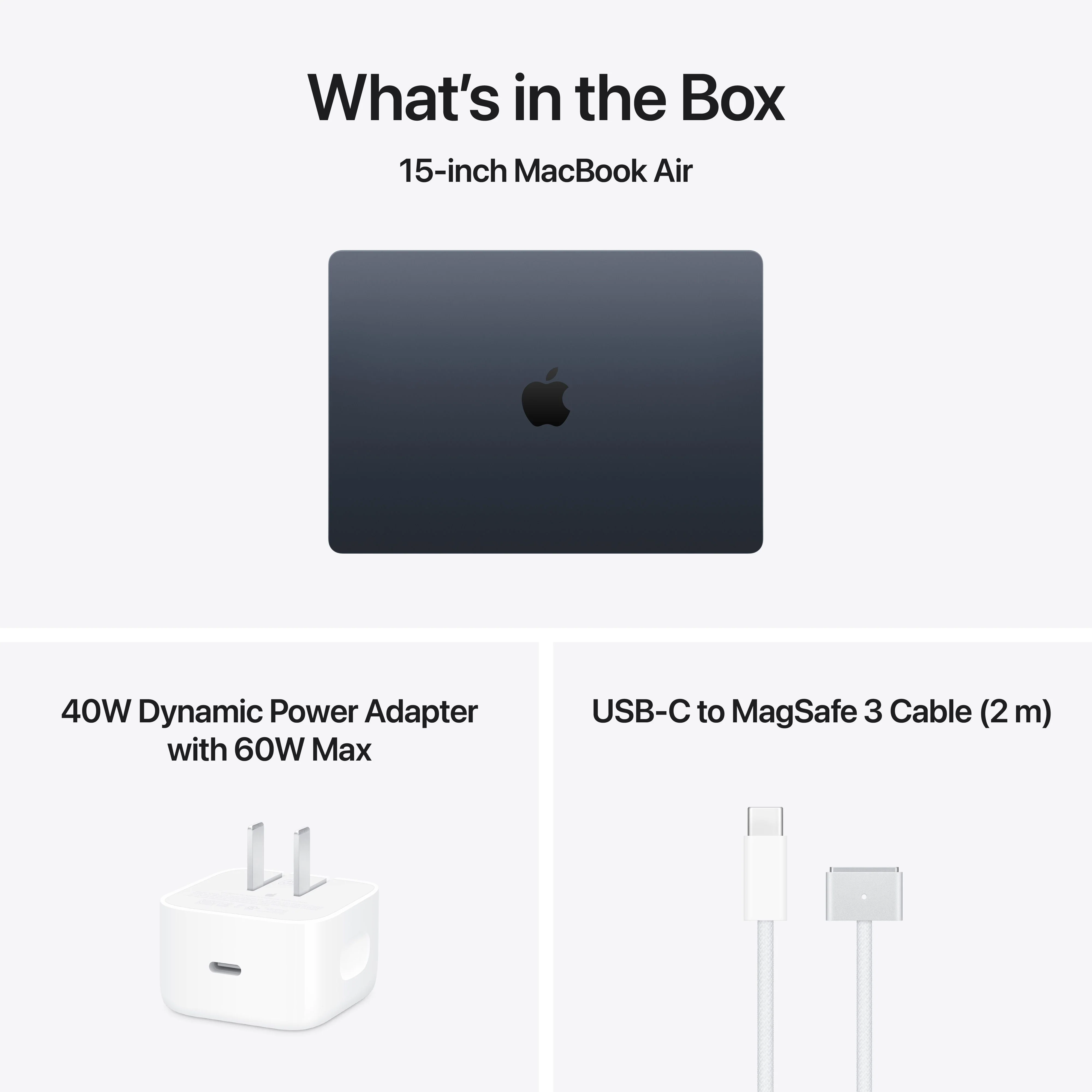 15-inch MacBook Air: Apple M5 chip with 10-core CPU and 10-core GPU, 512GB SSD - Midnight - Image 9