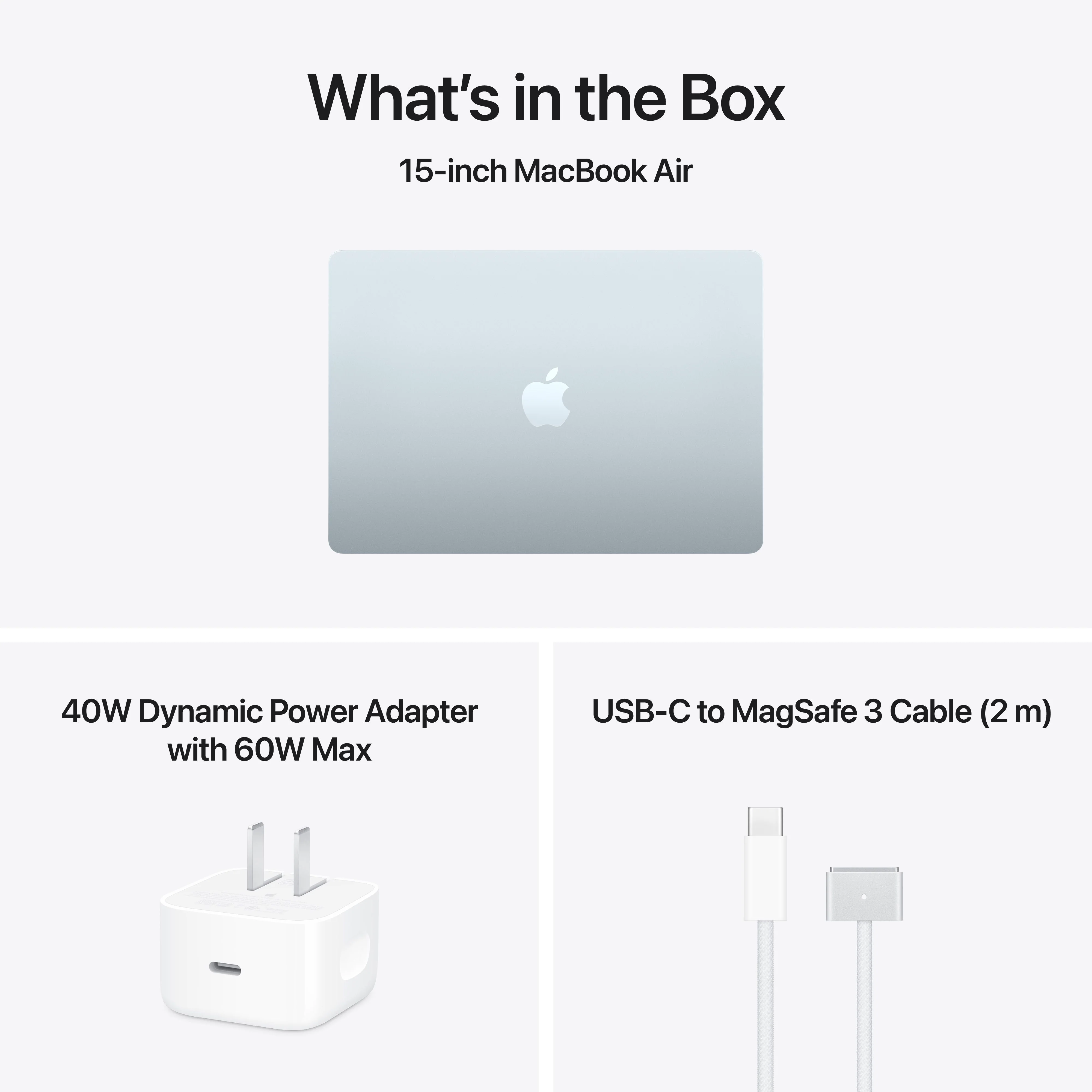 15-inch MacBook Air: Apple M5 chip with 10-core CPU and 10-core GPU, 512GB SSD - Sky Blue - Image 9