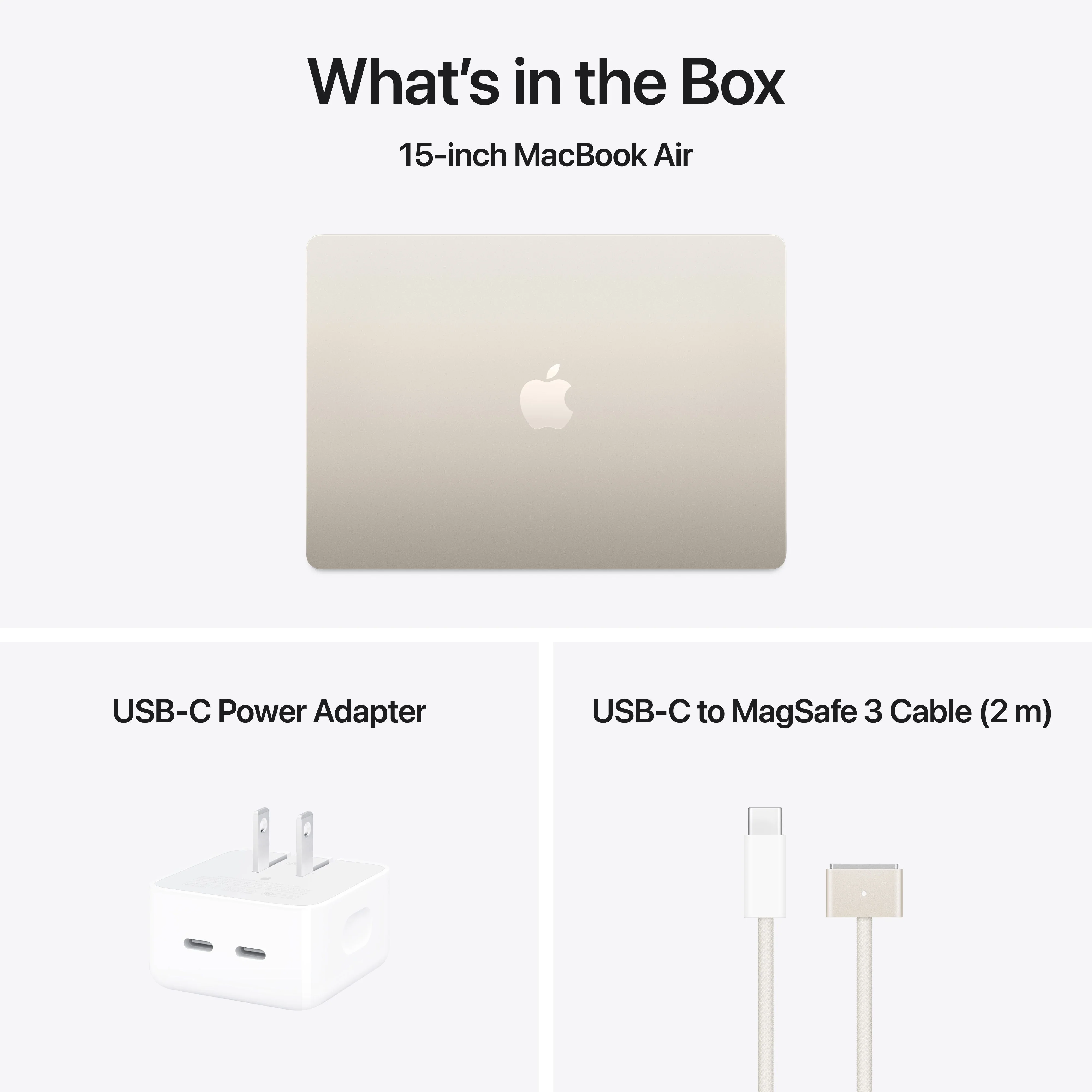 15-inch MacBook Air: Apple M4 chip with 10-core CPU and 10-core GPU, 512GB SSD - Starlight - Image 11