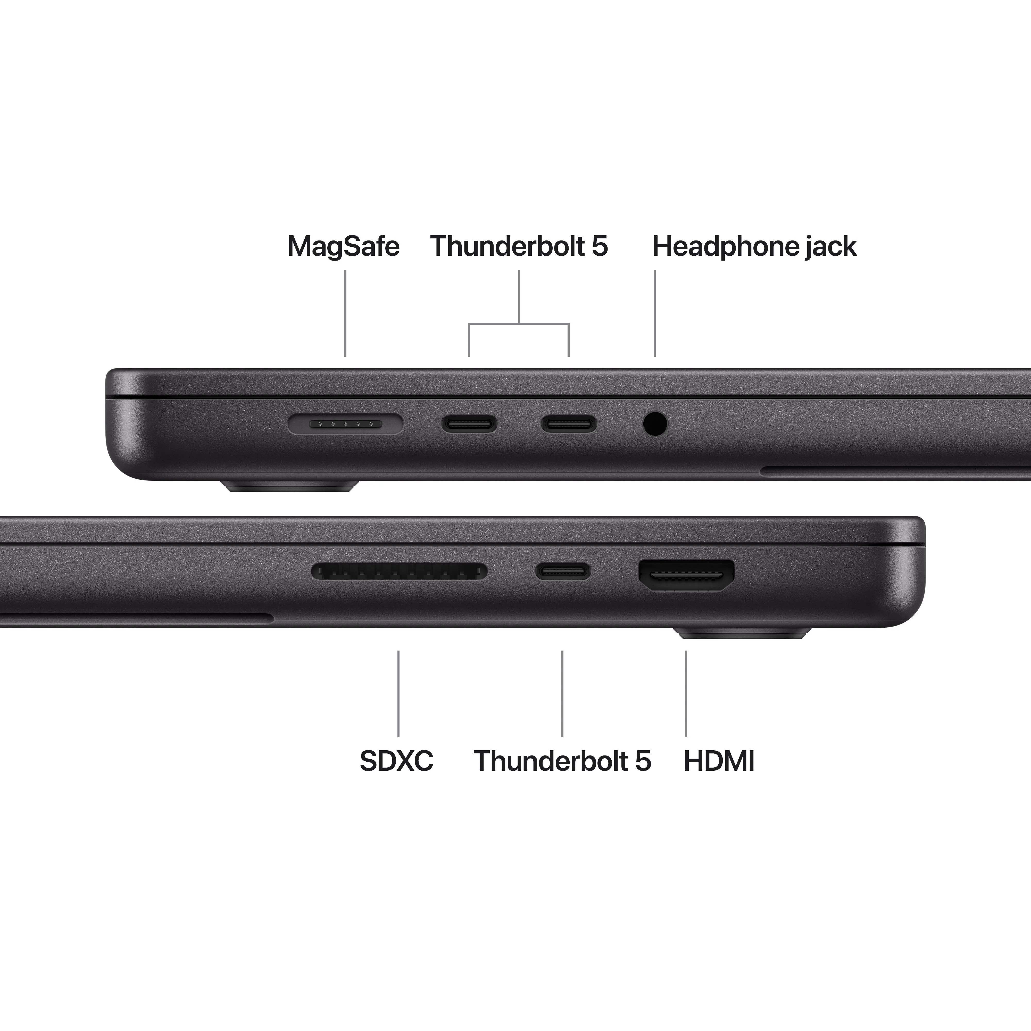 16-inch MacBook Pro: Apple M5 Max chip with 18-core CPU and 32-core GPU, 2TB SSD - Space Black - Image 7