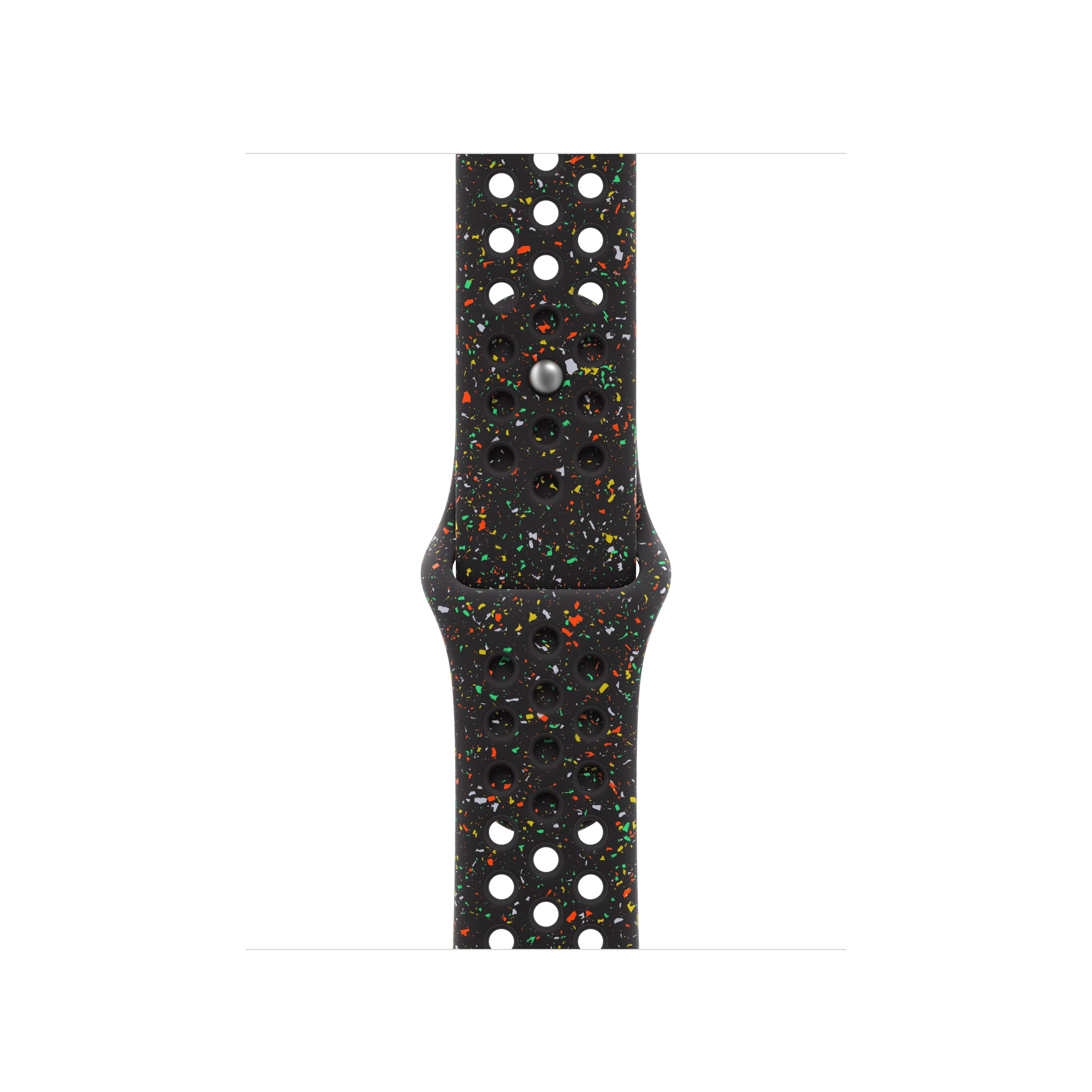Apple - Nike Sport Band M/L - Midnight Black - Small Watch