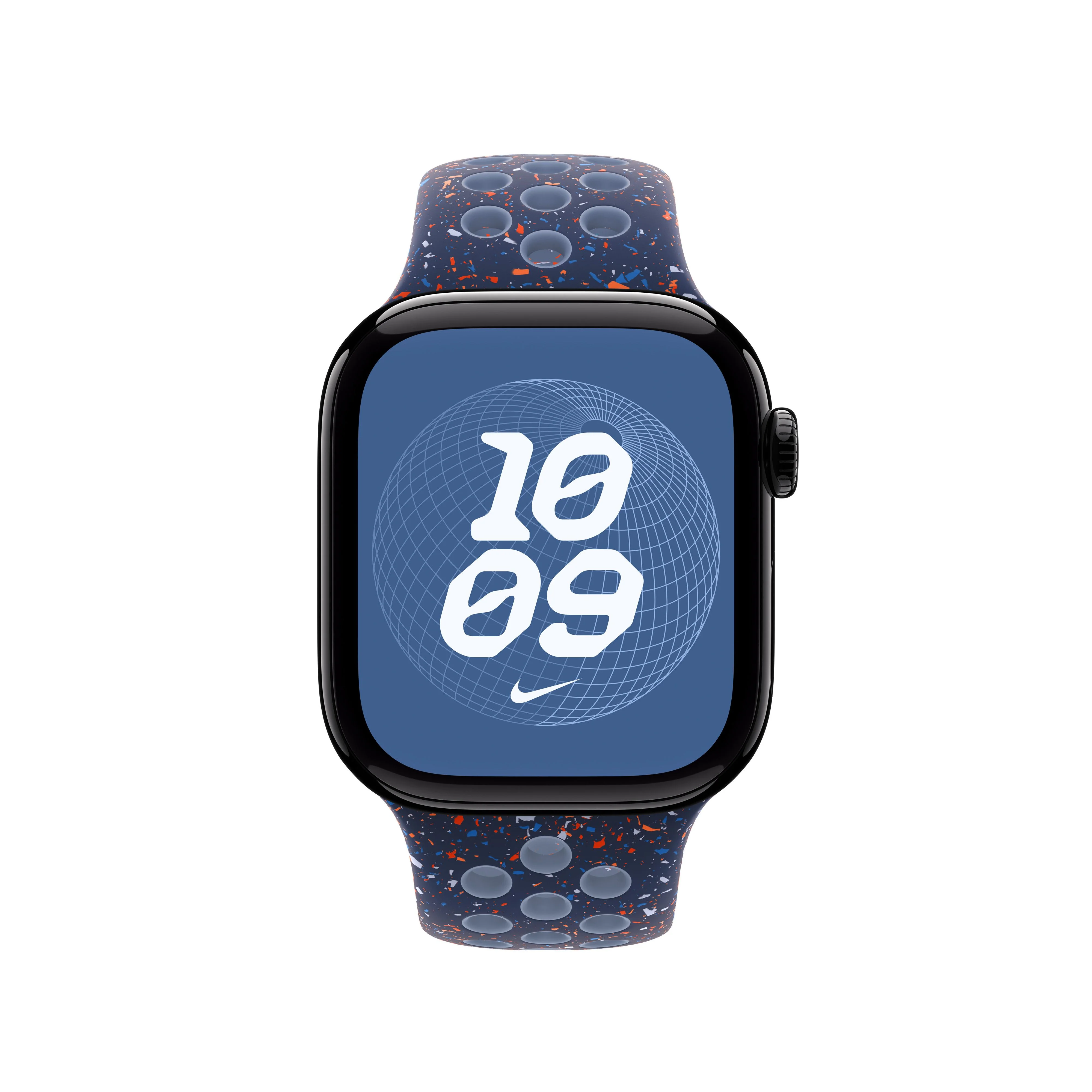 Apple - Nike Sport Band M/L - Blue Ribbon - Small Watch - Image 3