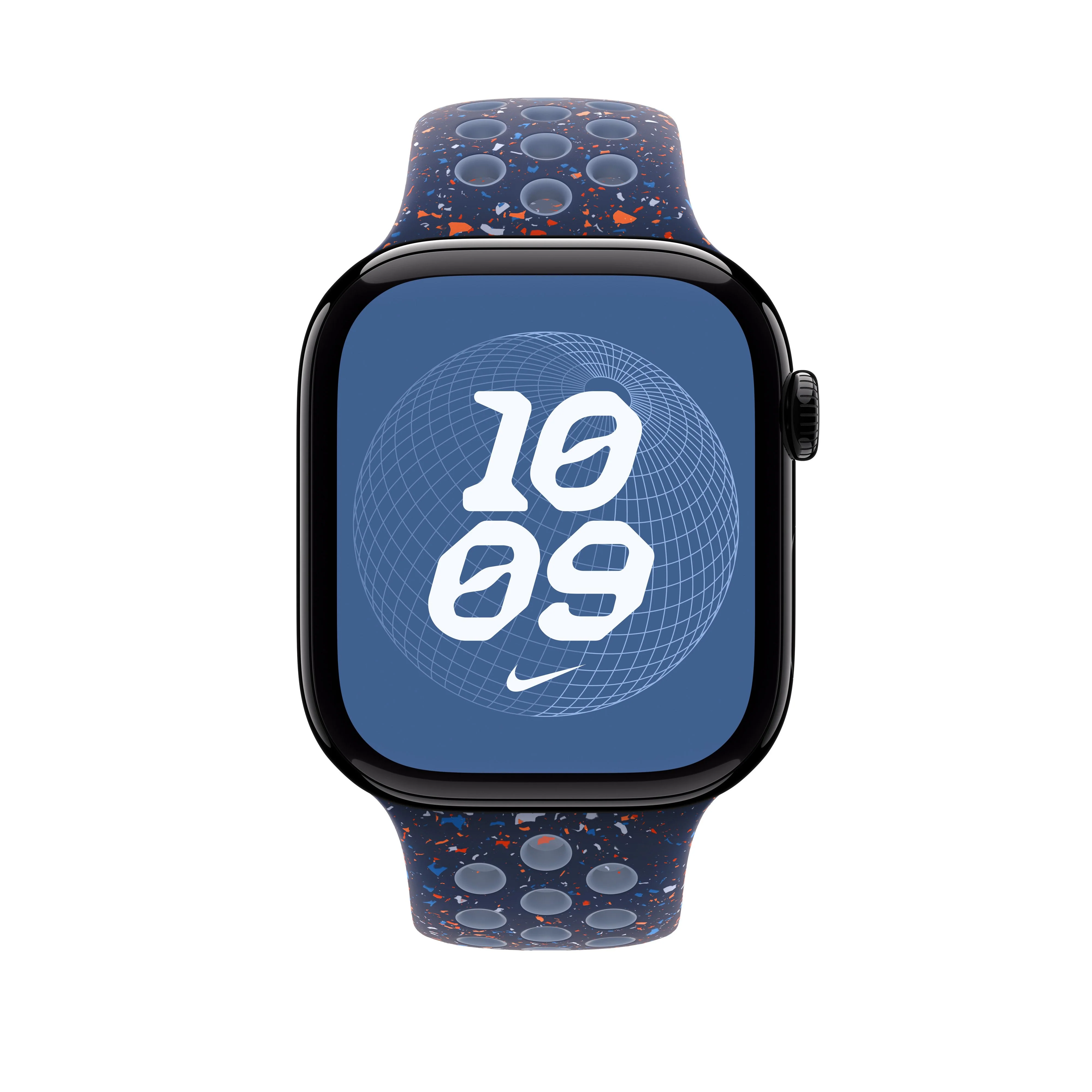 Apple - Nike Sport Band M/L - Blue Ribbon - Large Watch - Image 3