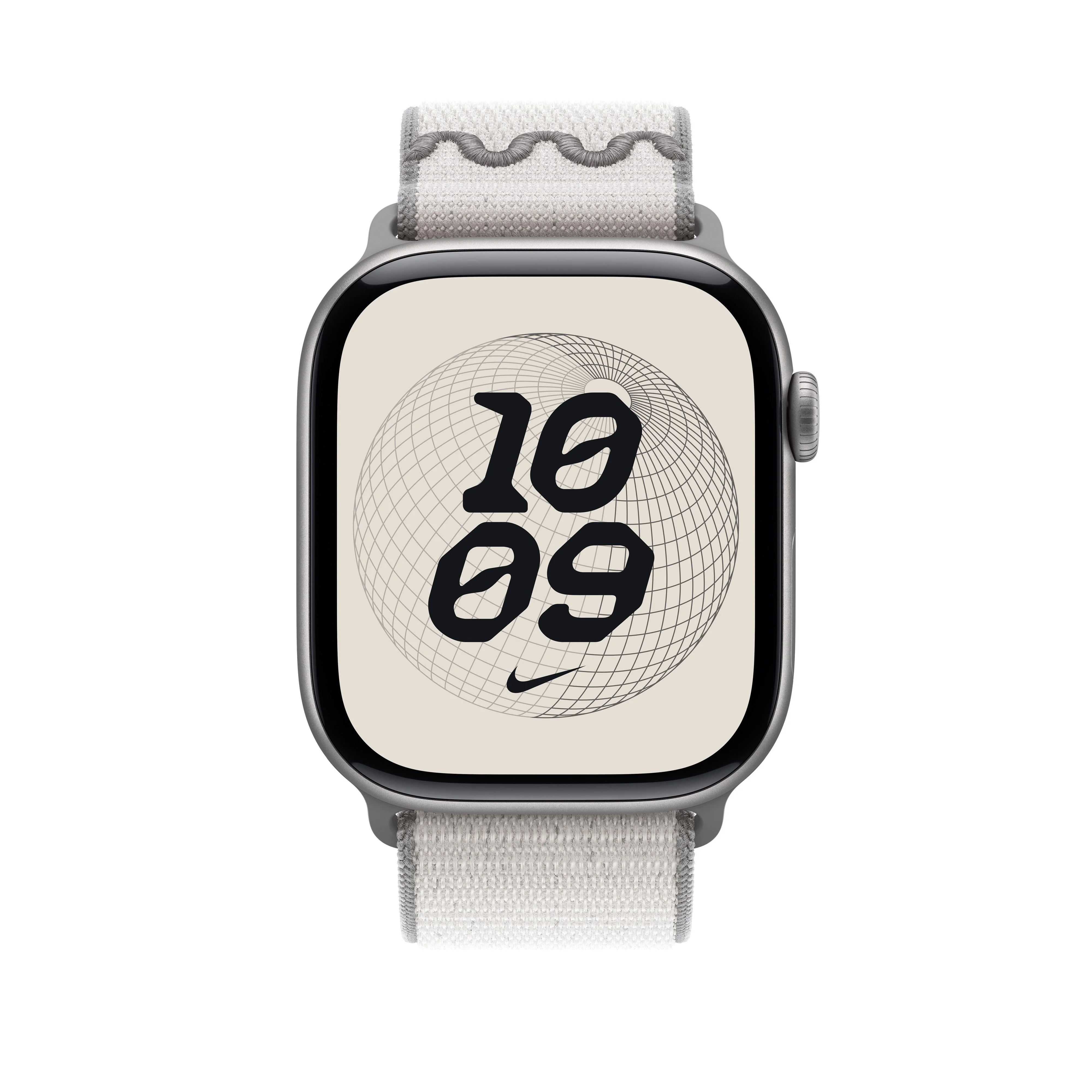 Apple - Nike Sport Loop - Veiled Grey - Large Watch - Image 3