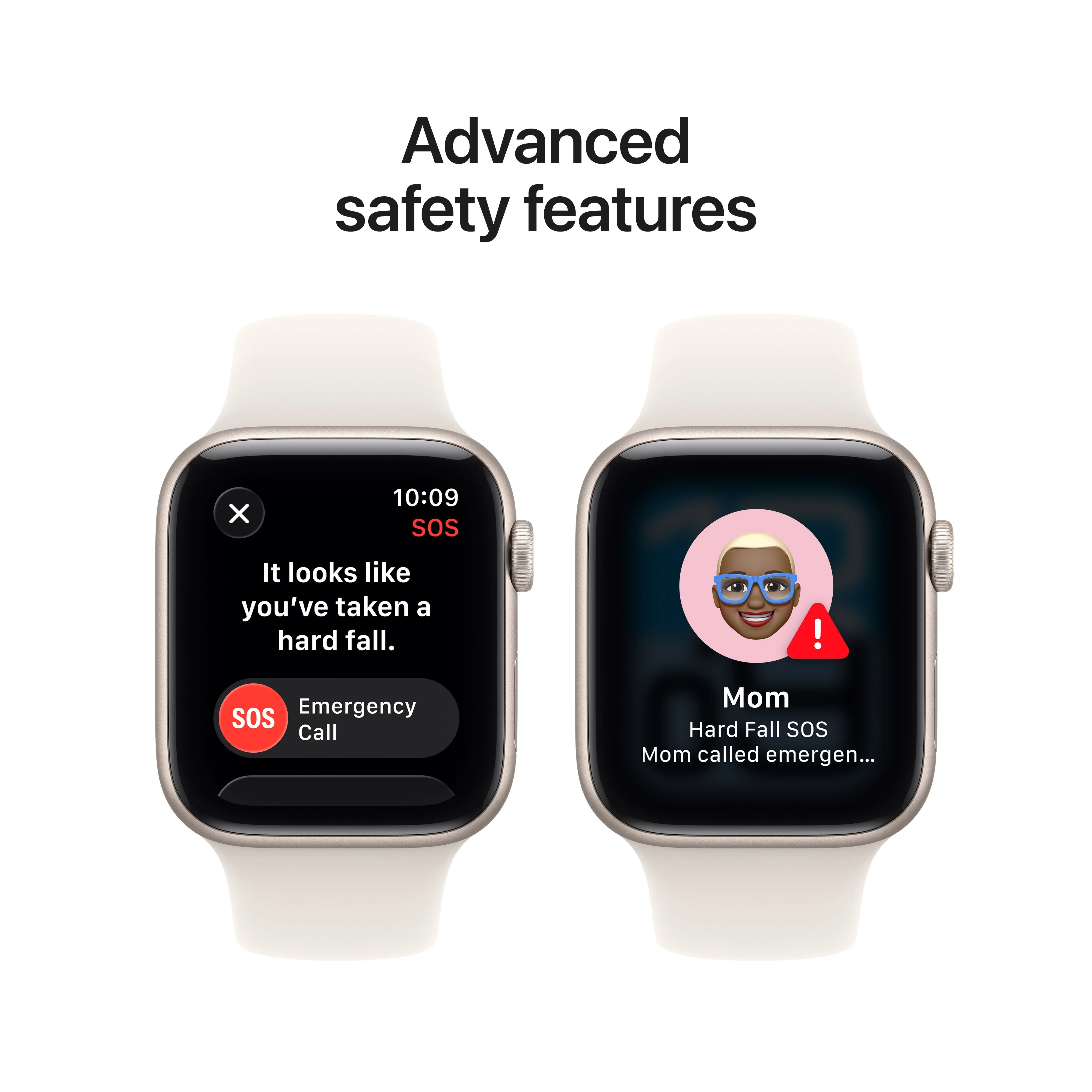 Apple Watch SE 3 GPS + Cellular 40mm Starlight Aluminium Case with Starlight Sport Band - S/M - Image 7