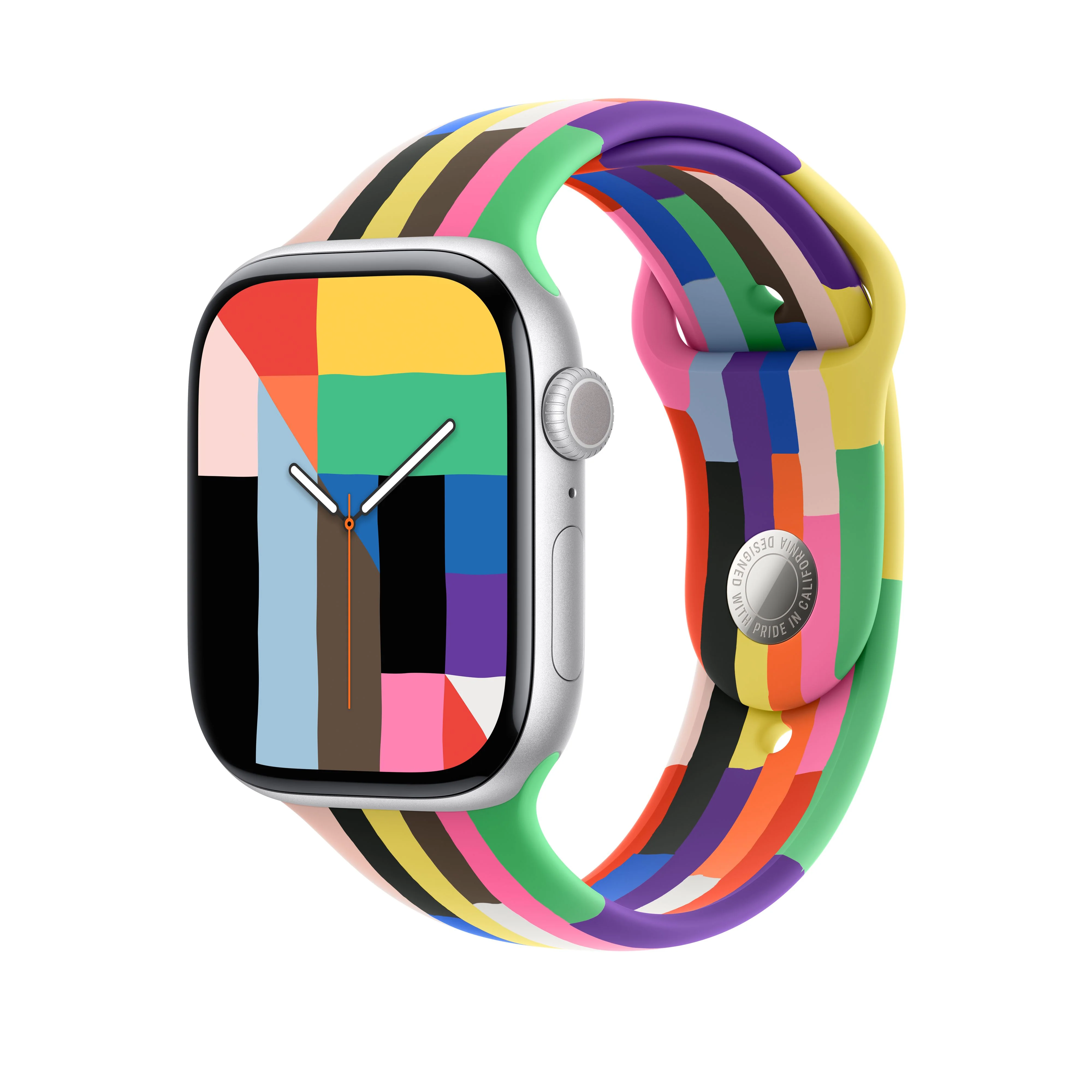 Apple - Sport Band S/M - Pride Edition - Large Watch - Image 2
