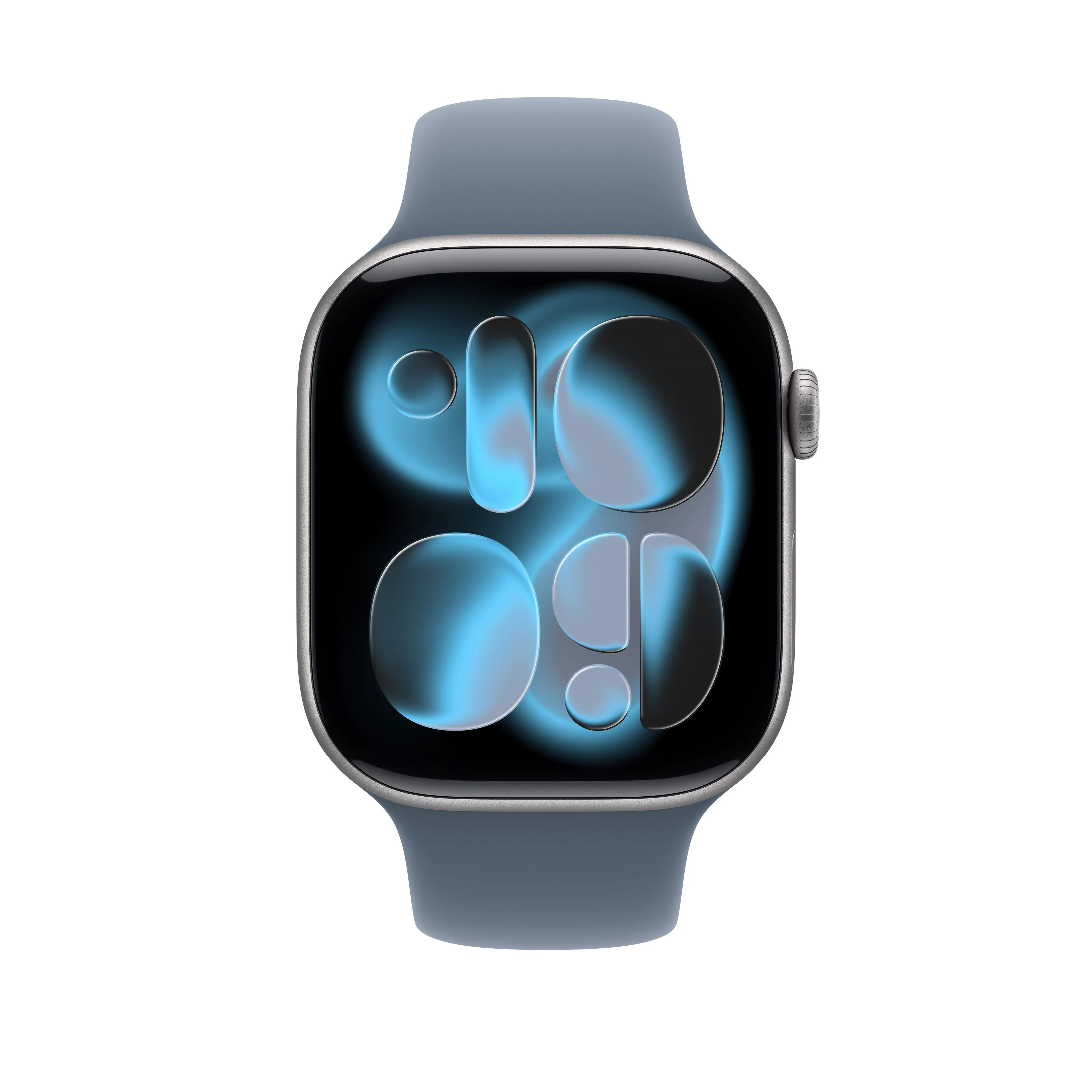 Apple - Sport Band M/L - Anchor Blue - Large Watch - Image 3