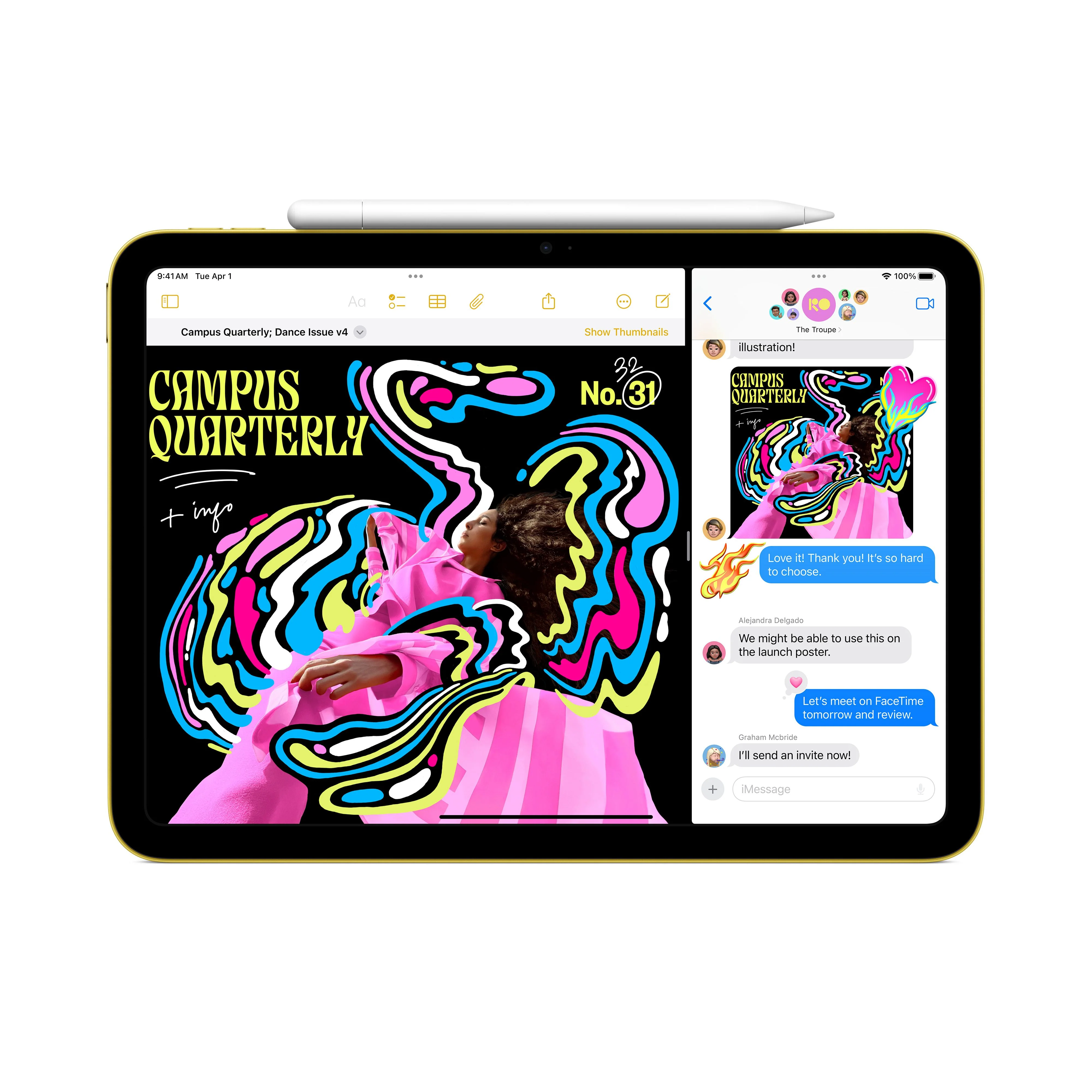 iPad Wi-Fi 512GB - Silver (A16) - Image 4
