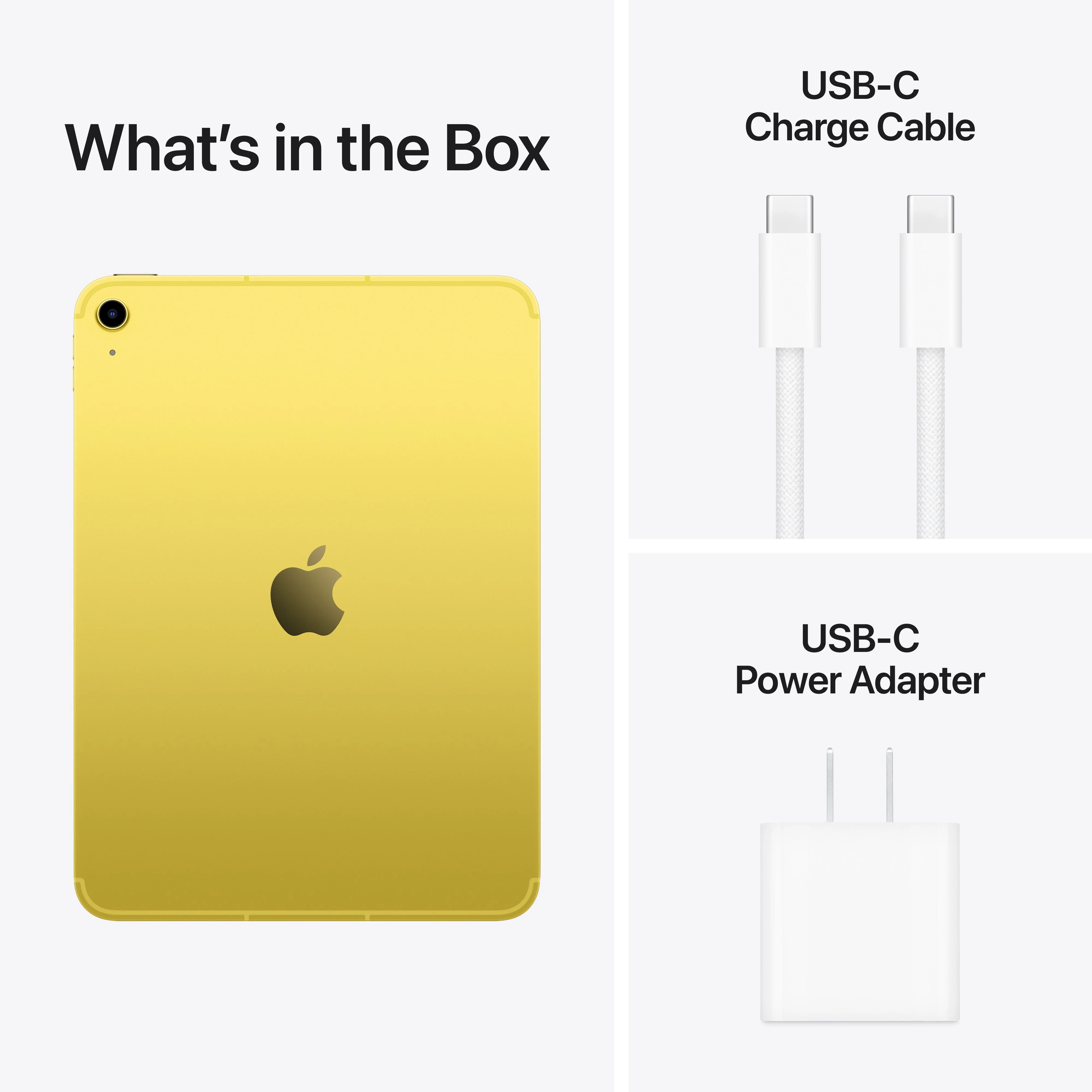 iPad Wi-Fi + Cellular 512GB - Yellow (A16) - Image 8
