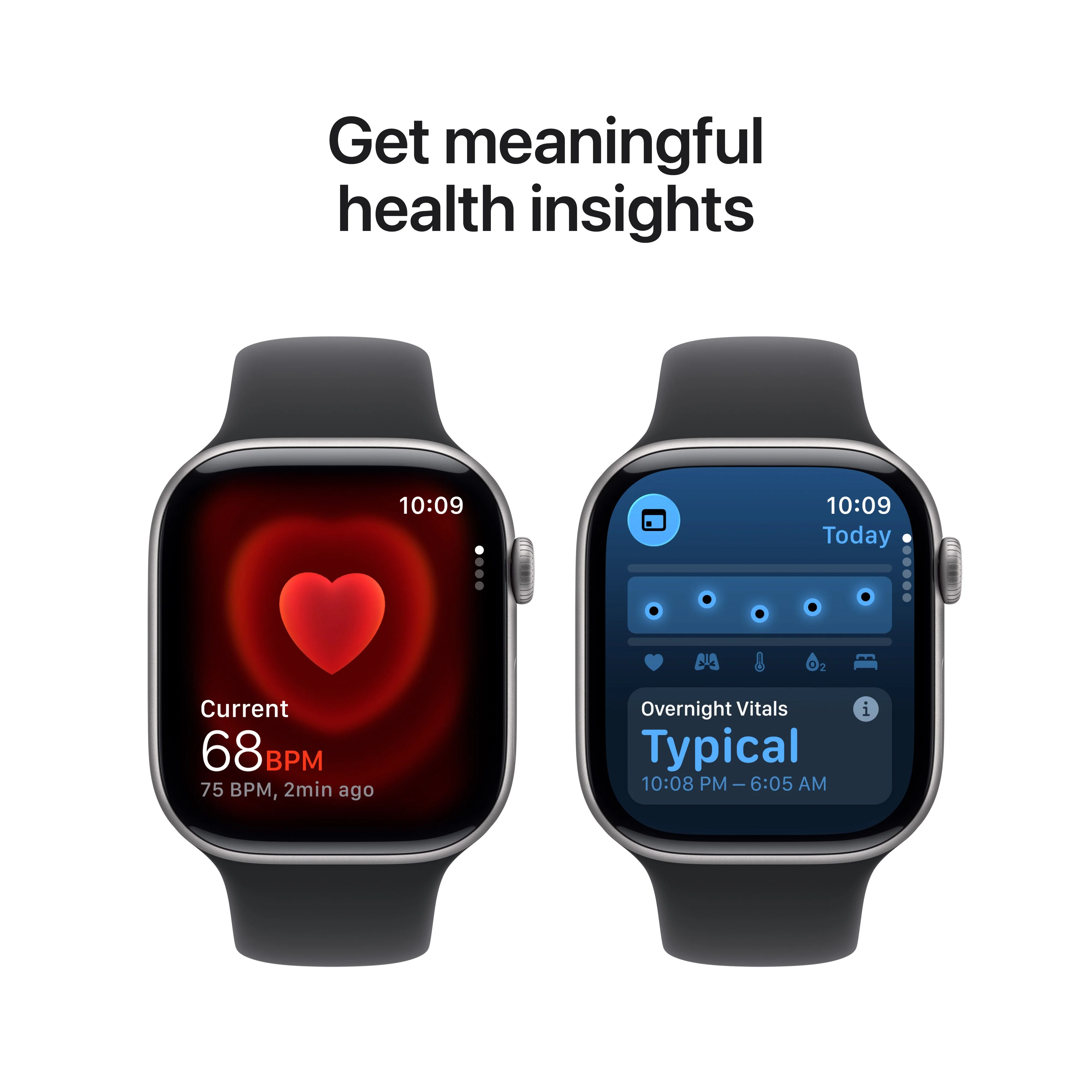 Apple Watch Series 11 GPS + Cellular 46mm Space Grey Aluminium Case with Black Sport Band - M/L - Image 5