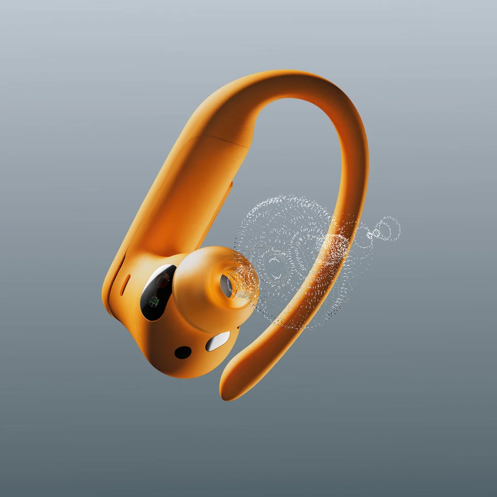 Beats Powerbeats Pro 2 - High-Performance Earbuds - Electric Orange - Image 4