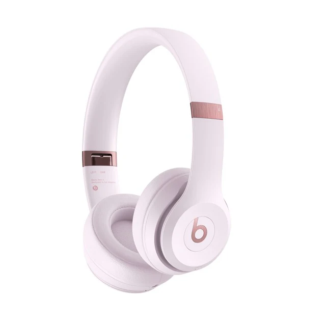 Beats Solo4 On-Ear Wireless Headphones - Cloud Pink - Image 3