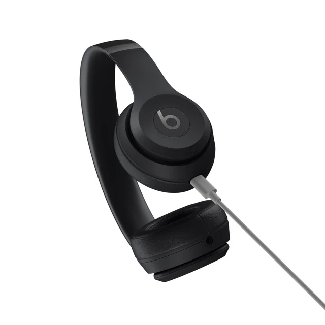 Beats Solo4 On-Ear Wireless Headphones - Matte Black - Image 6