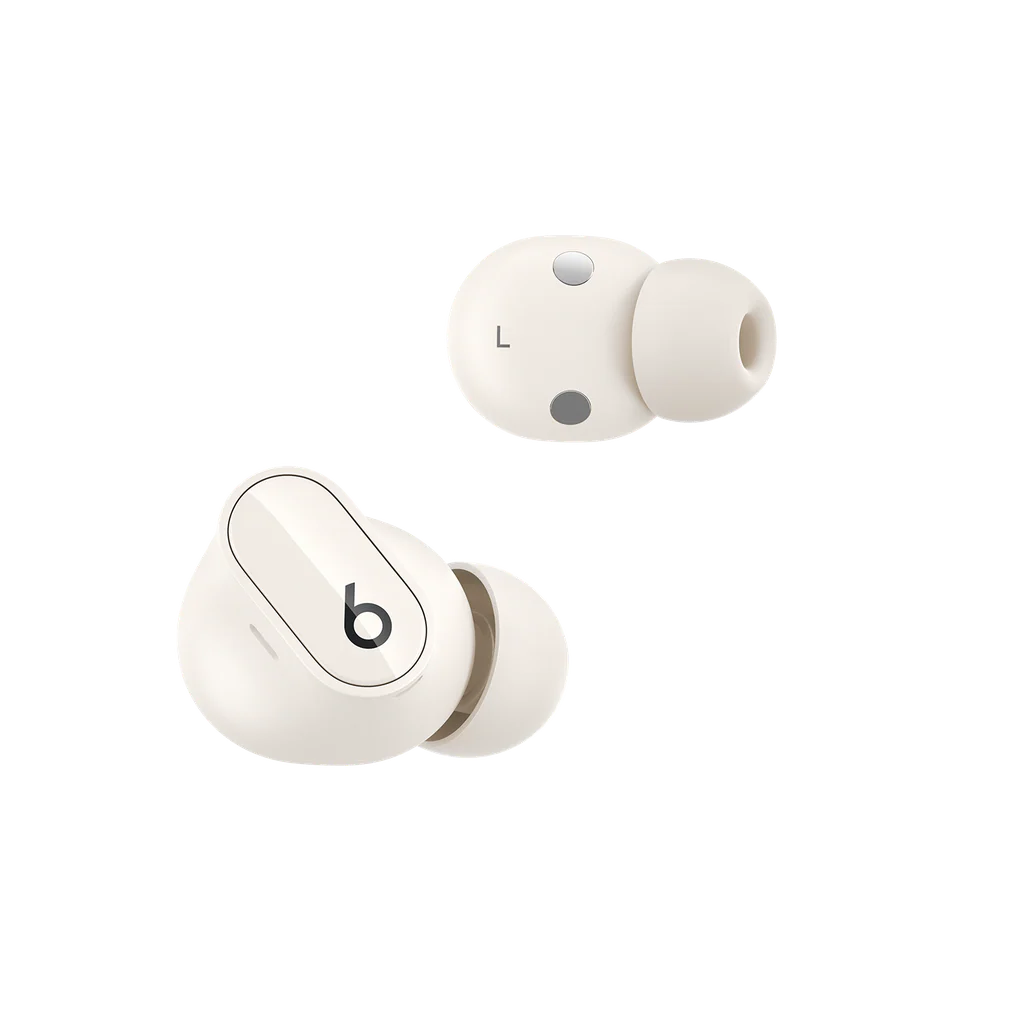 Beats Studio Buds + - True Wireless Noise Cancelling Earbuds - Ivory - Image 3