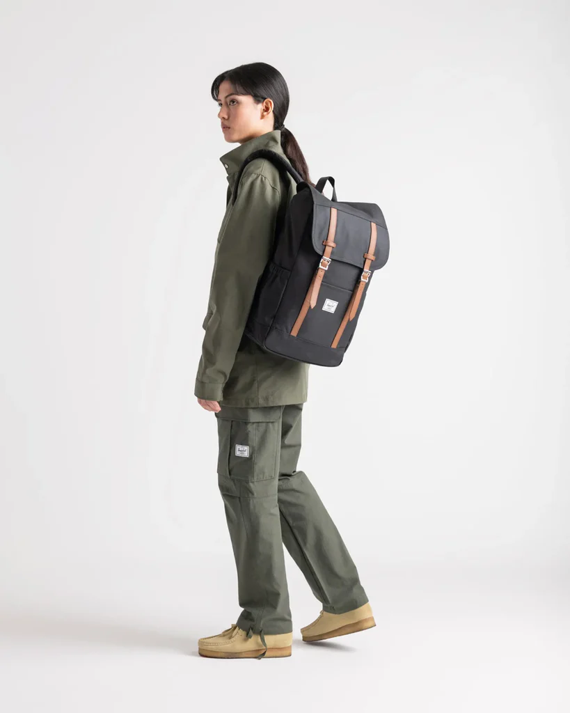 Herschel Retreat™ Backpack (23L) - Raven Crosshatch - Image 6