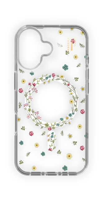 Ideal of Sweden Clear Case with MagSafe for iPhone 16 Plus - Petite Floral