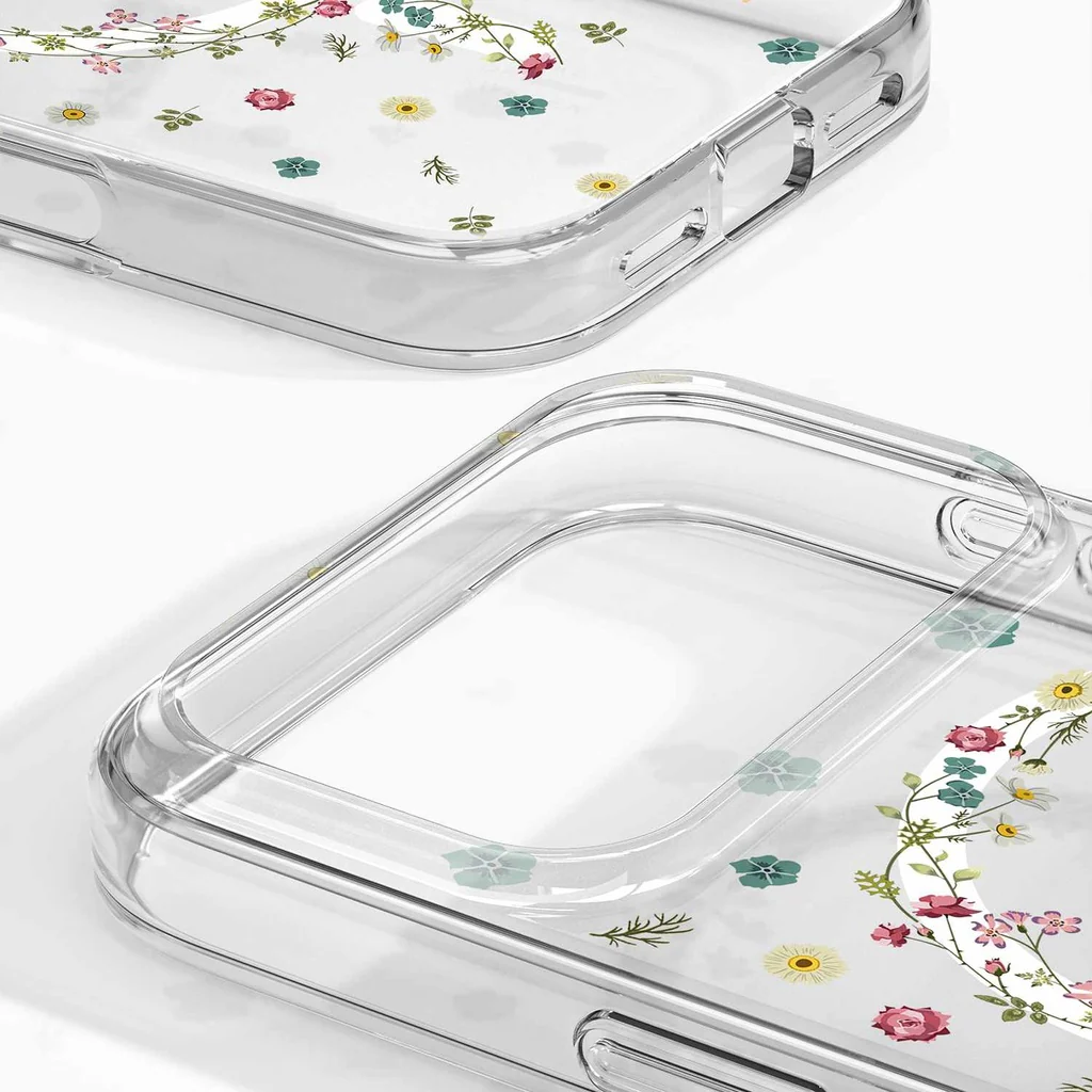 Ideal of Sweden Clear Case with MagSafe for iPhone 17 Pro Max - Petite Floral - Image 3