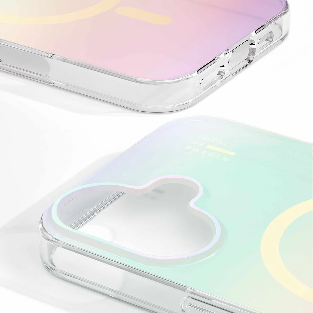 Ideal of Sweden Clear Case with MagSafe for iPhone 17 - Shimmer Ombre - Image 3