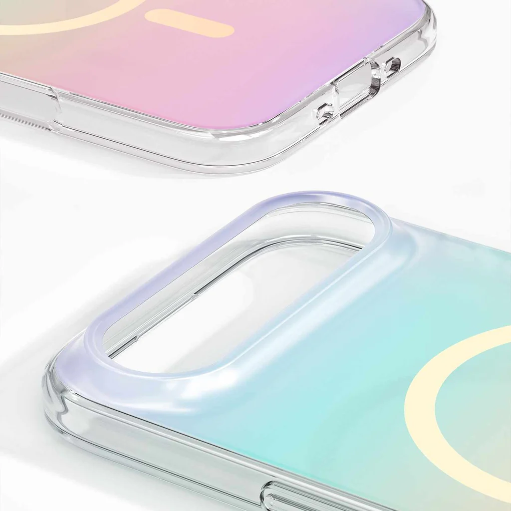 Ideal of Sweden Clear Case with MagSafe for iPhone Air - Shimmer Ombre - Image 3