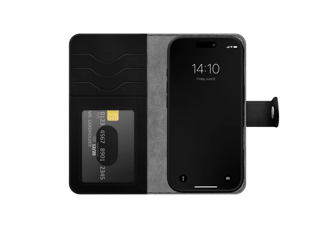 Ideal of Sweden Wallet Case with MagSafe for iPhone 16 Plus - Black - Image 3