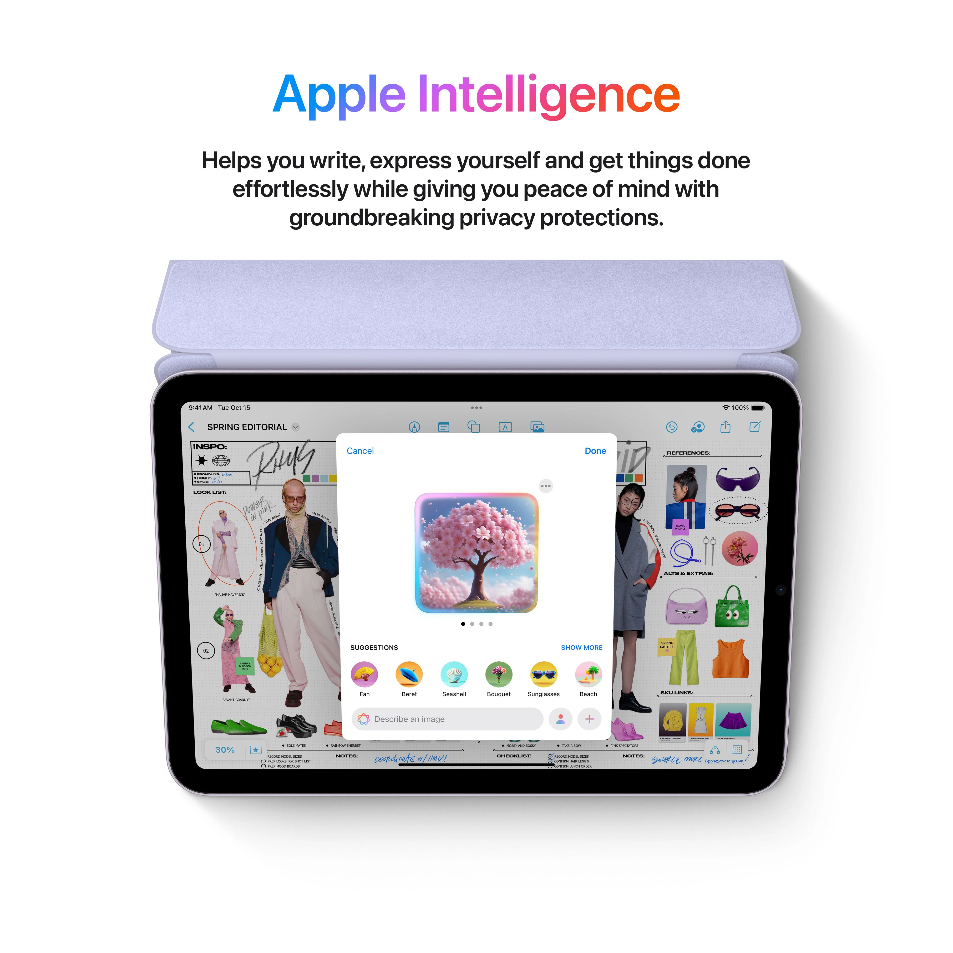 iPad mini Wi-Fi 256GB - Purple (A17 Pro) - Image 5