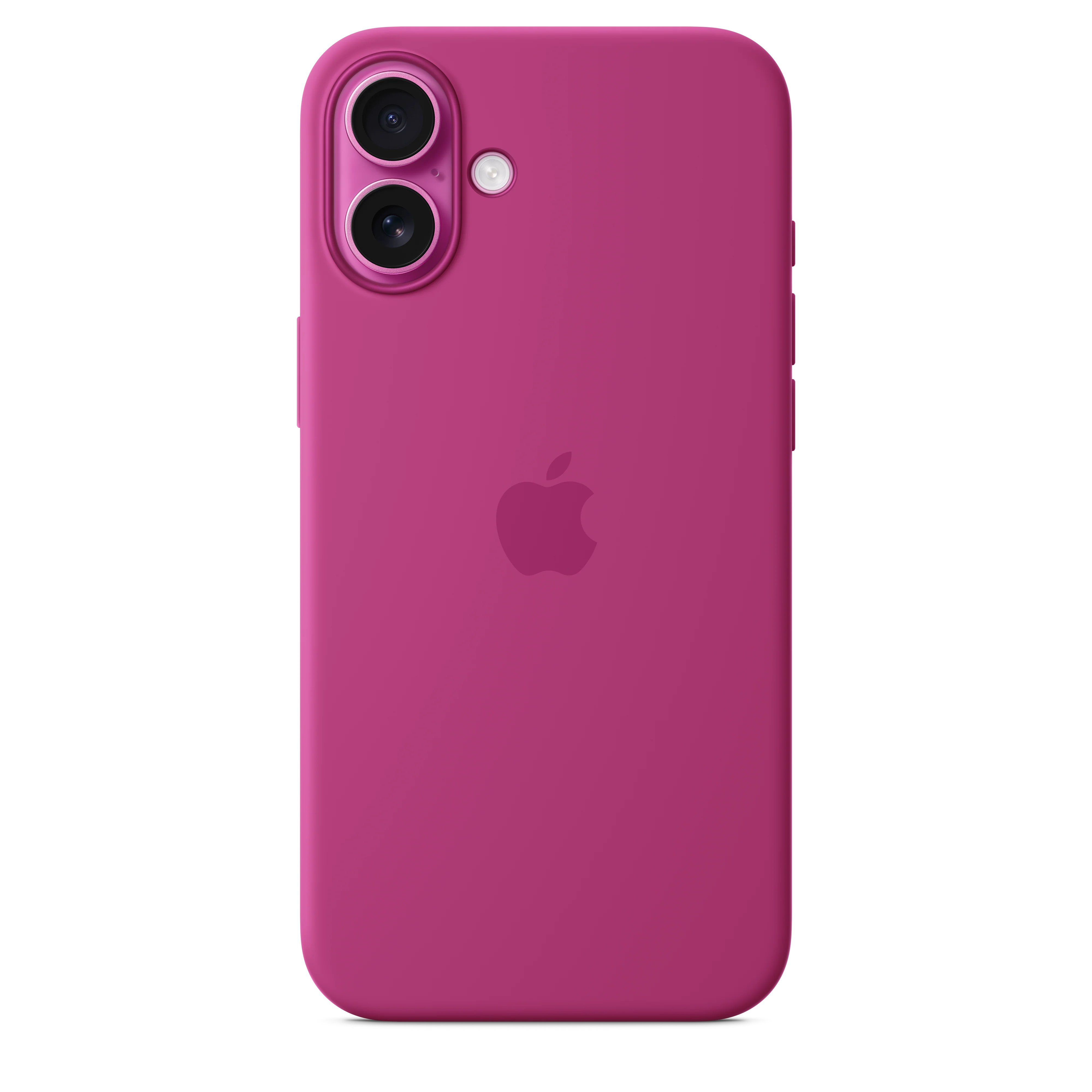 iPhone 16 Plus Silicone Case with MagSafe - Fuchsia - Image 3