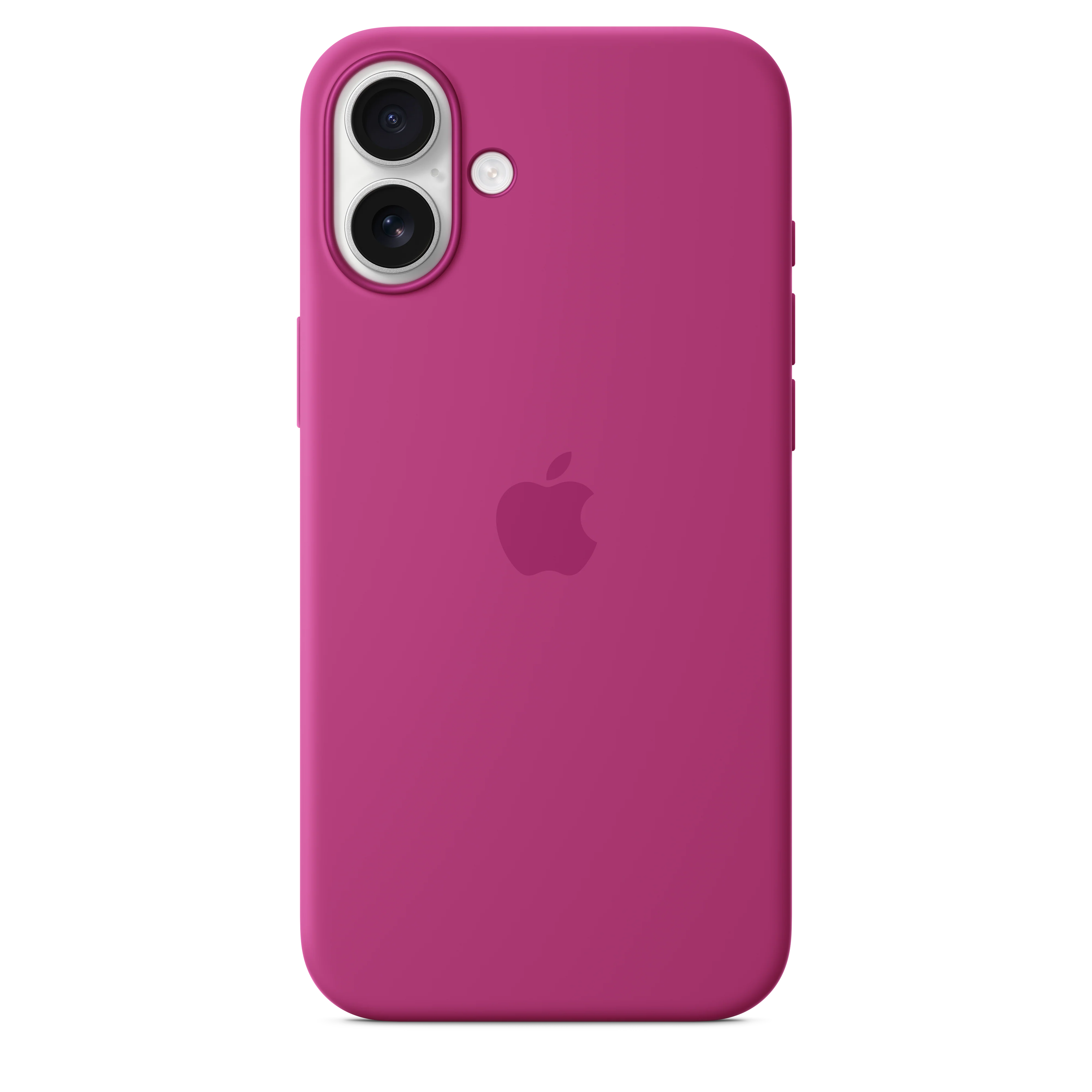 iPhone 16 Plus Silicone Case with MagSafe - Fuchsia - Image 4