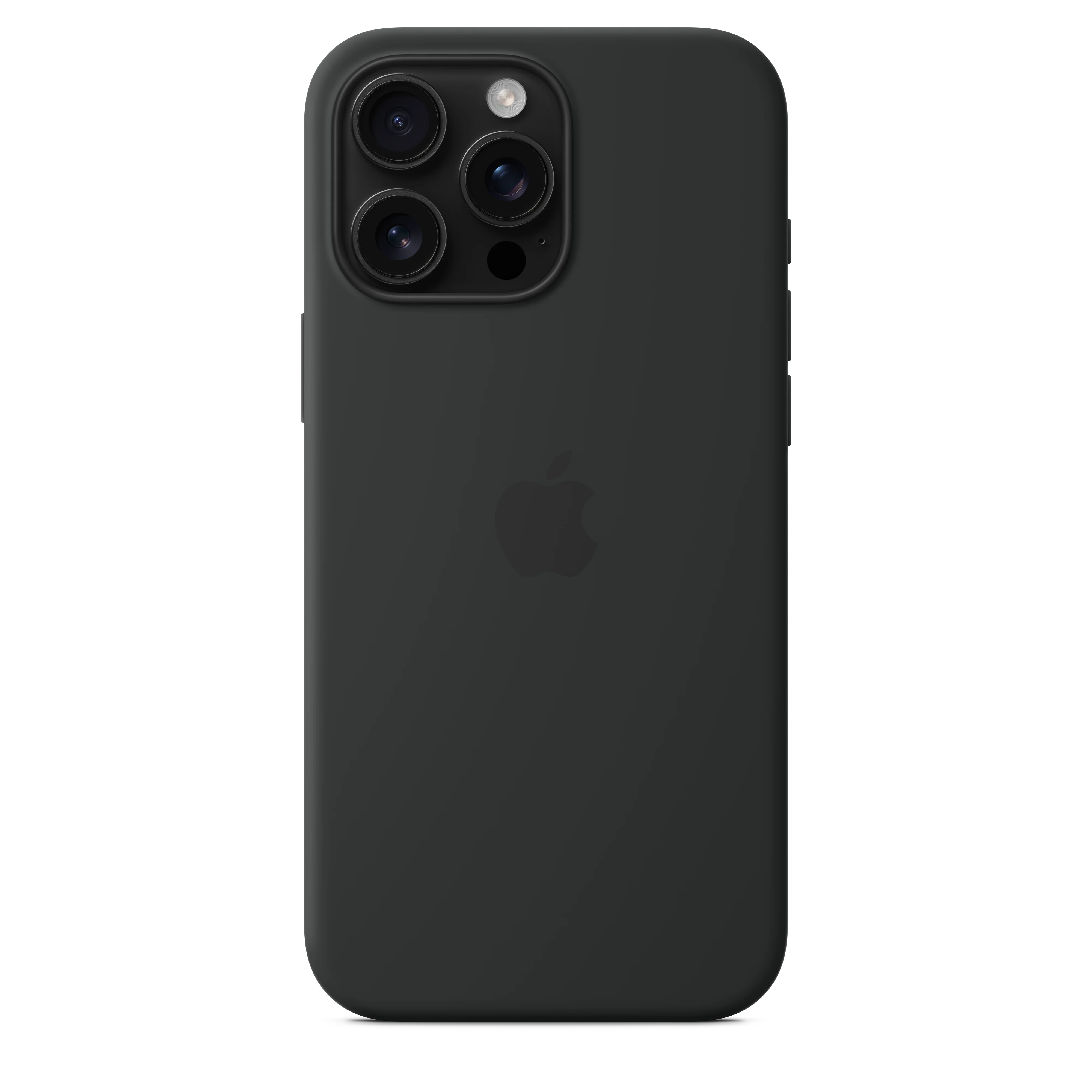 iPhone 16 Pro Max Silicone Case with MagSafe - Black - Image 4