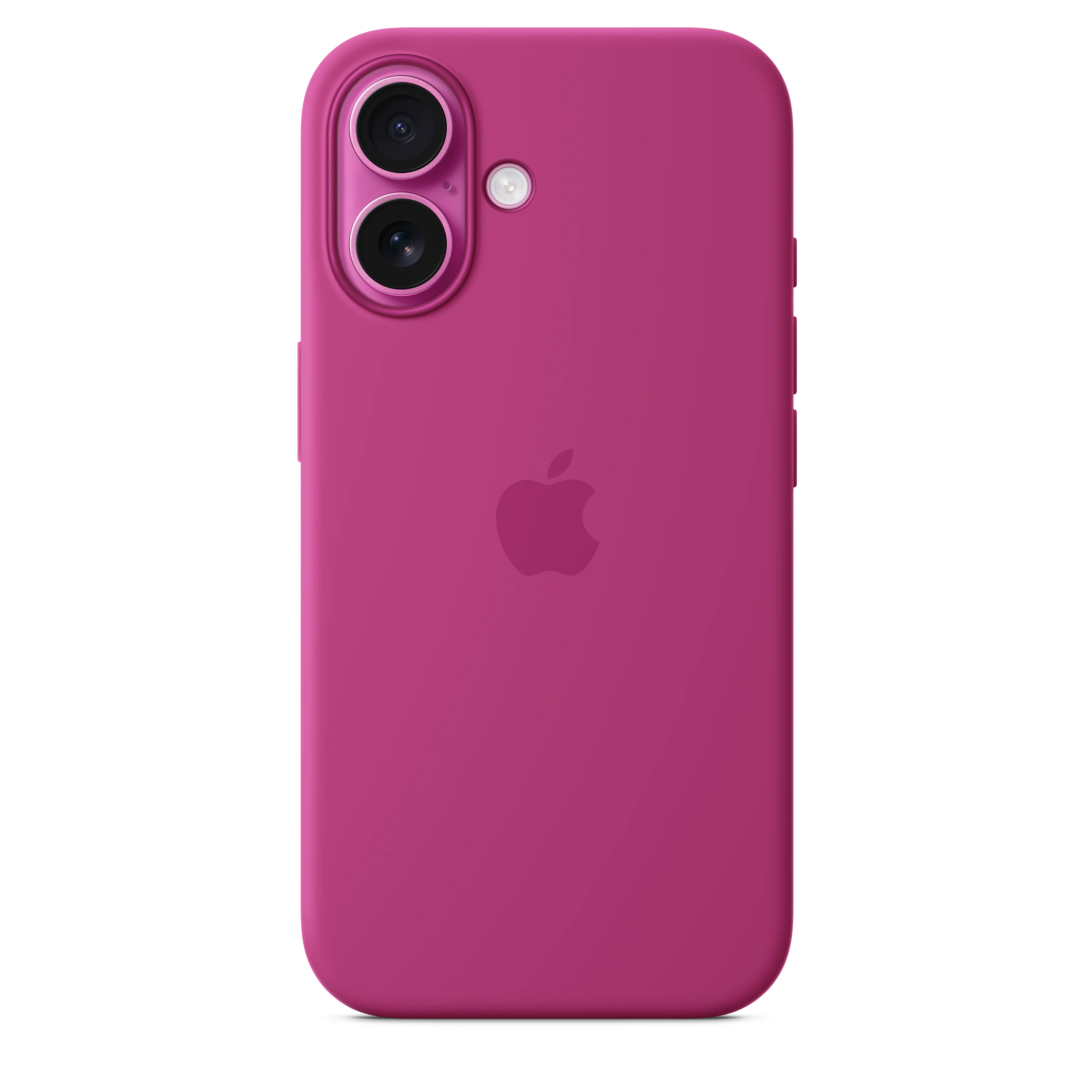 iPhone 16 Silicone Case with MagSafe - Fuchsia - Image 3