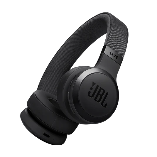 JBL Live 670NC Wireless On-Ear Noise Cancelling Headphones - Black - Image 6