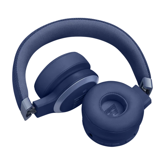 JBL Live 670NC Wireless On-Ear Noise Cancelling Headphones - Blue - Image 3