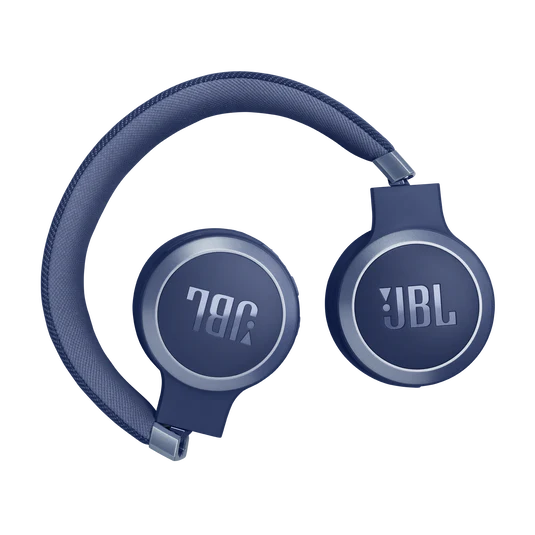 JBL Live 670NC Wireless On-Ear Noise Cancelling Headphones - Blue - Image 5
