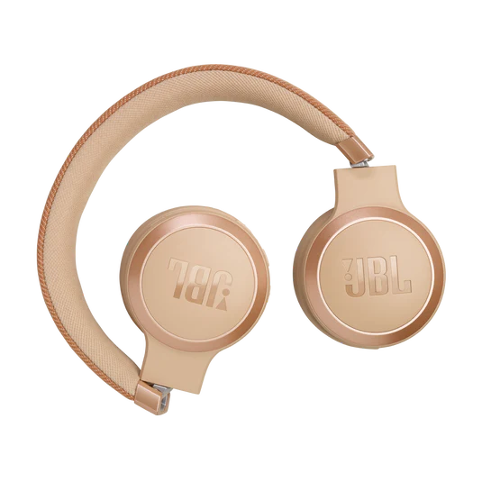JBL Live 670NC Wireless On-Ear Noise Cancelling Headphones - Sandstone - Image 5
