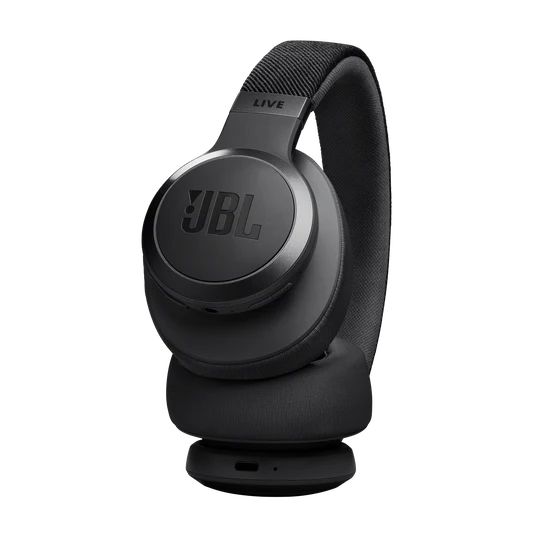 JBL Live 770NC Wireless Over Ear Noise Cancelling Headphones - Black - Image 4