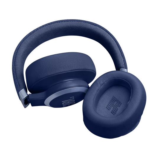 JBL Live 770NC Wireless Over Ear Noise Cancelling Headphones - Blue - Image 3