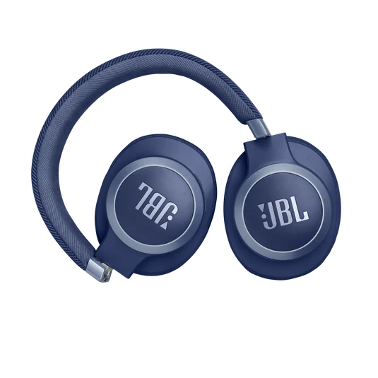 JBL Live 770NC Wireless Over Ear Noise Cancelling Headphones - Blue - Image 6