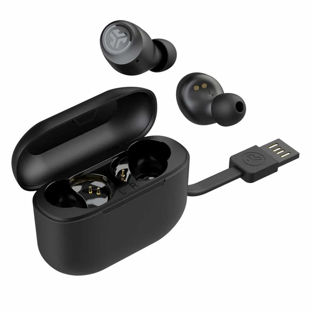JLab Audio - Go Air Pop True Wireless Headphones - Black - Image 3