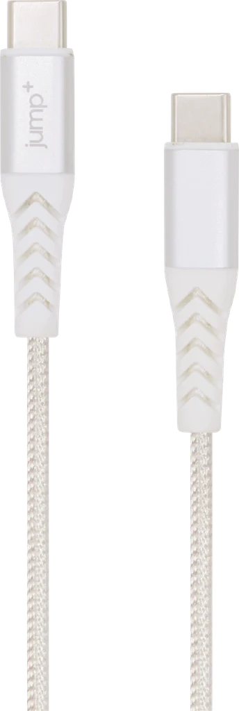 jump+ USB-C to USB-C 3M Cable - White