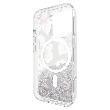 kate spade new york Liquid Glitter with MagSafe for iPhone 16 Plus - Hollyhock Glitter - Image 4