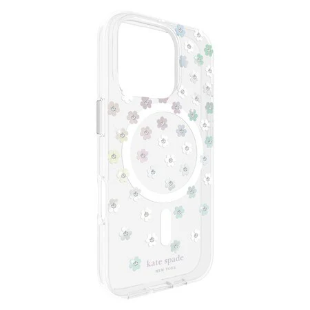 kate spade new york Protective Hardshell with MagSafe for iPhone 16 - Scattered Flower - Image 2