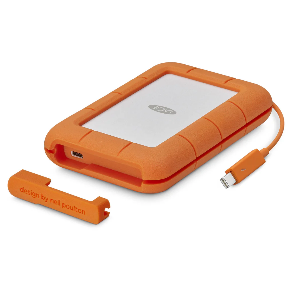 LaCie 4TB Rugged Mobile Drive USB-C / USB 3.0 - Image 2