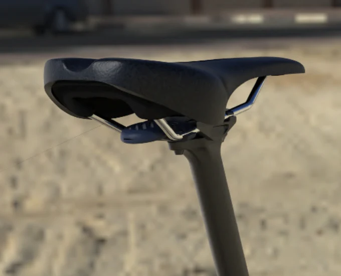 LAUT Bike Saddle Mount for Apple AirTag - Black - Image 3